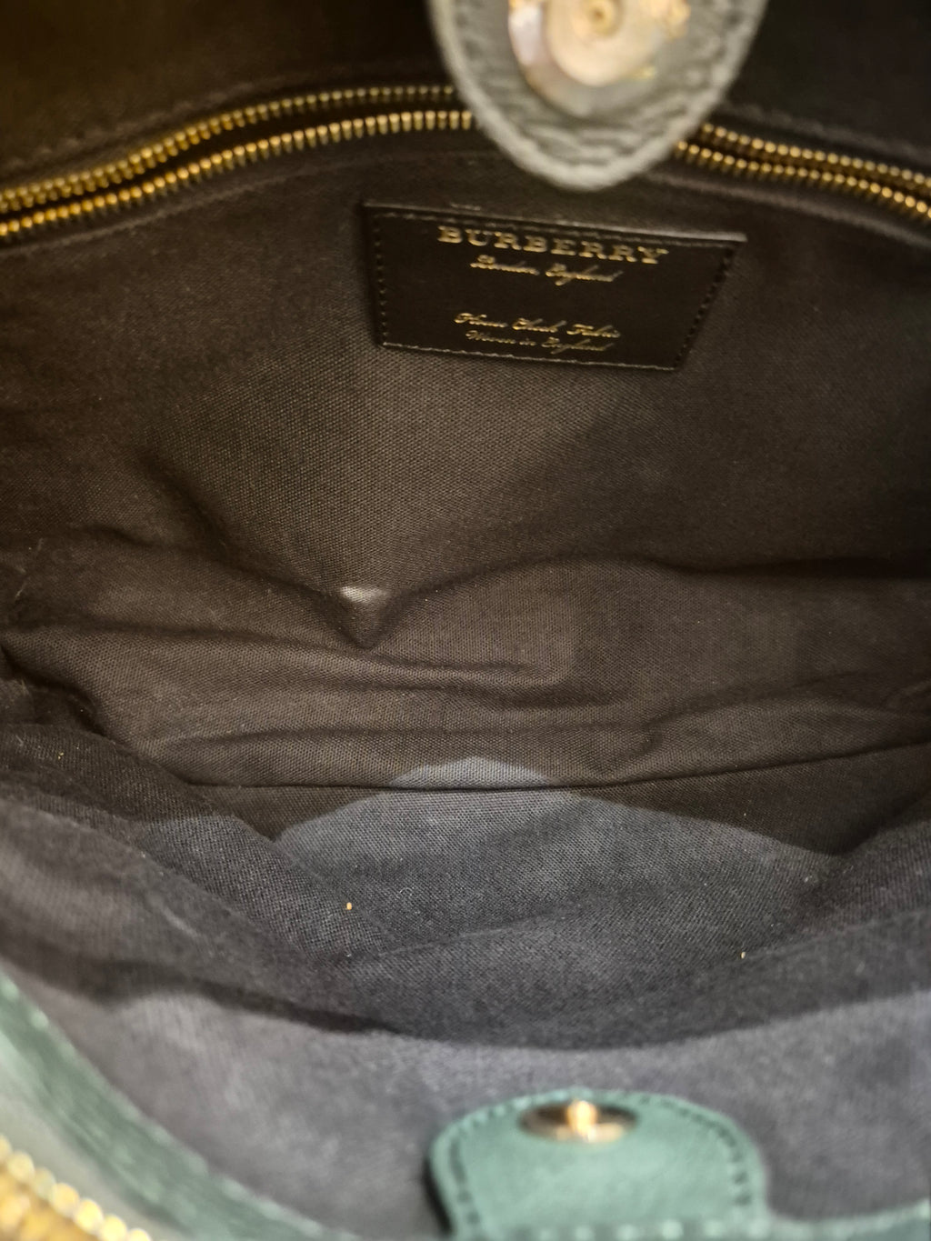Burberry Banner Medium Green