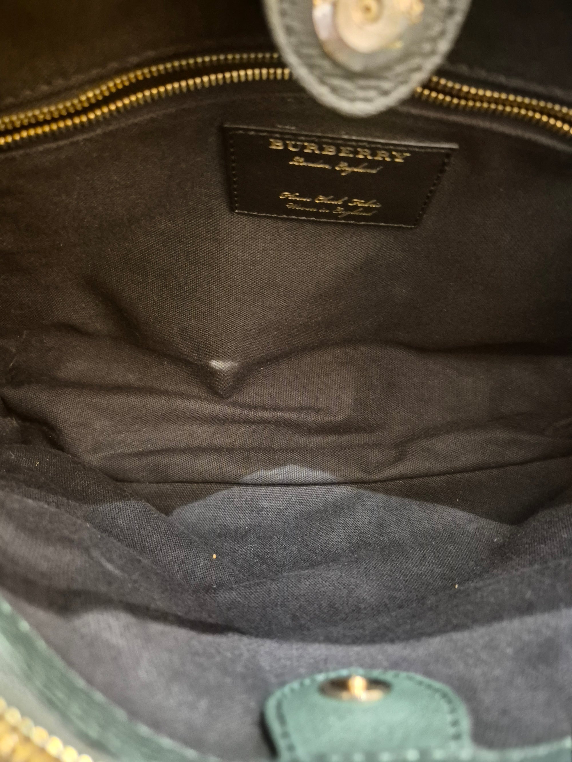 Burberry Banner Medium Green