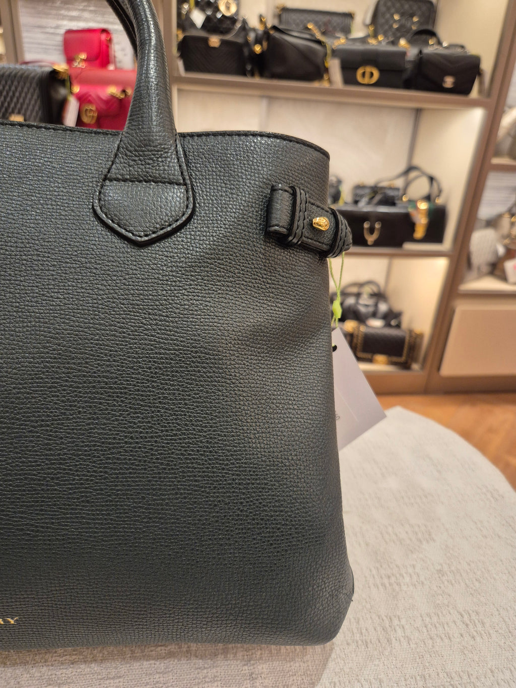 Burberry Banner Medium Green