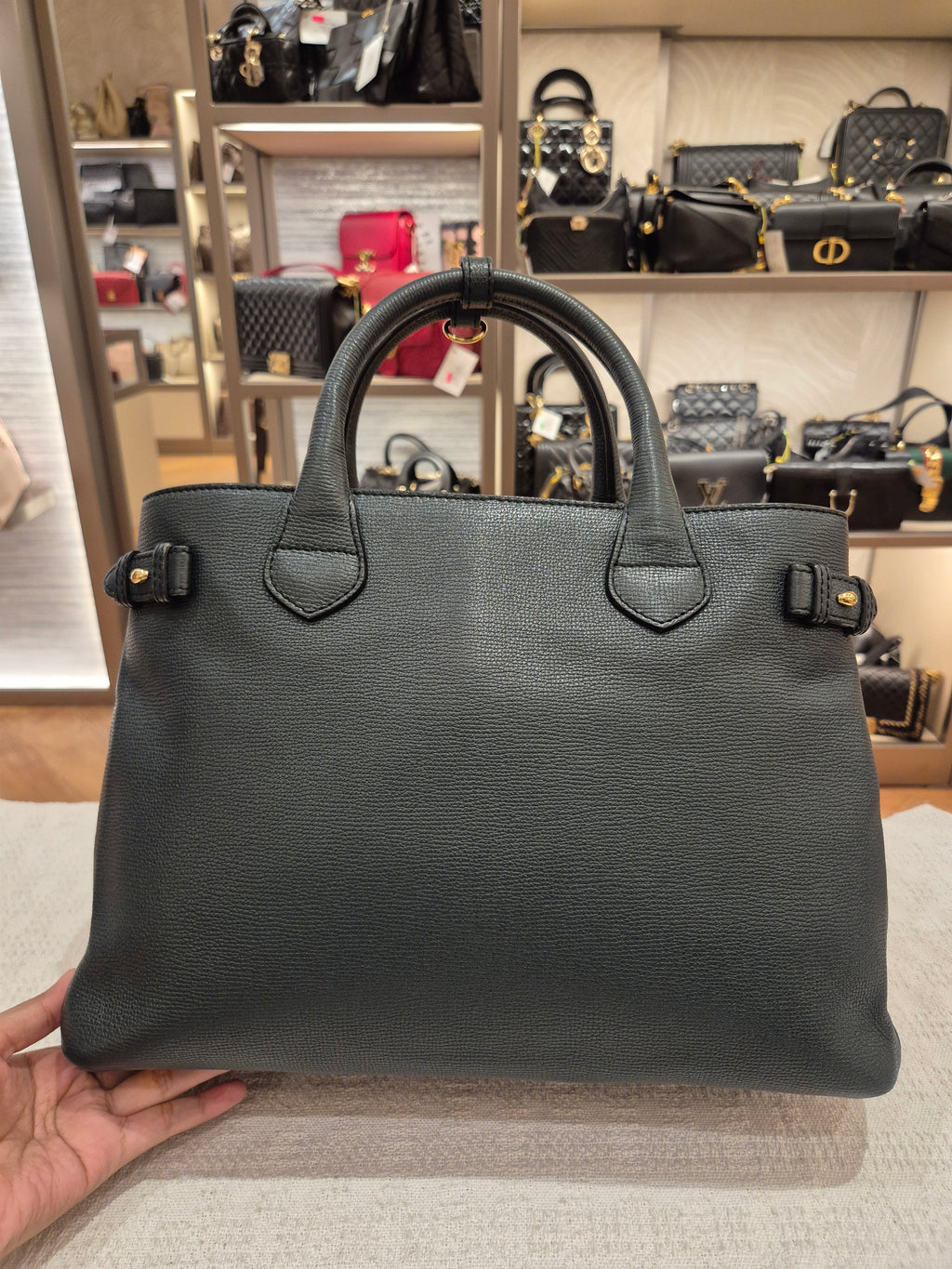 Burberry Banner Medium Green