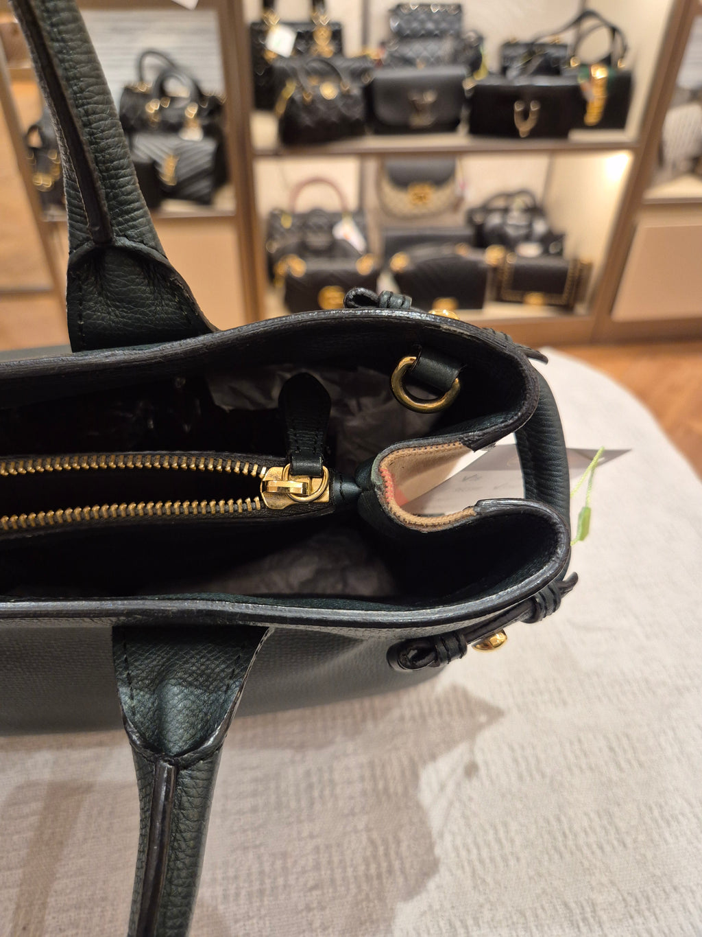 Burberry Banner Medium Green