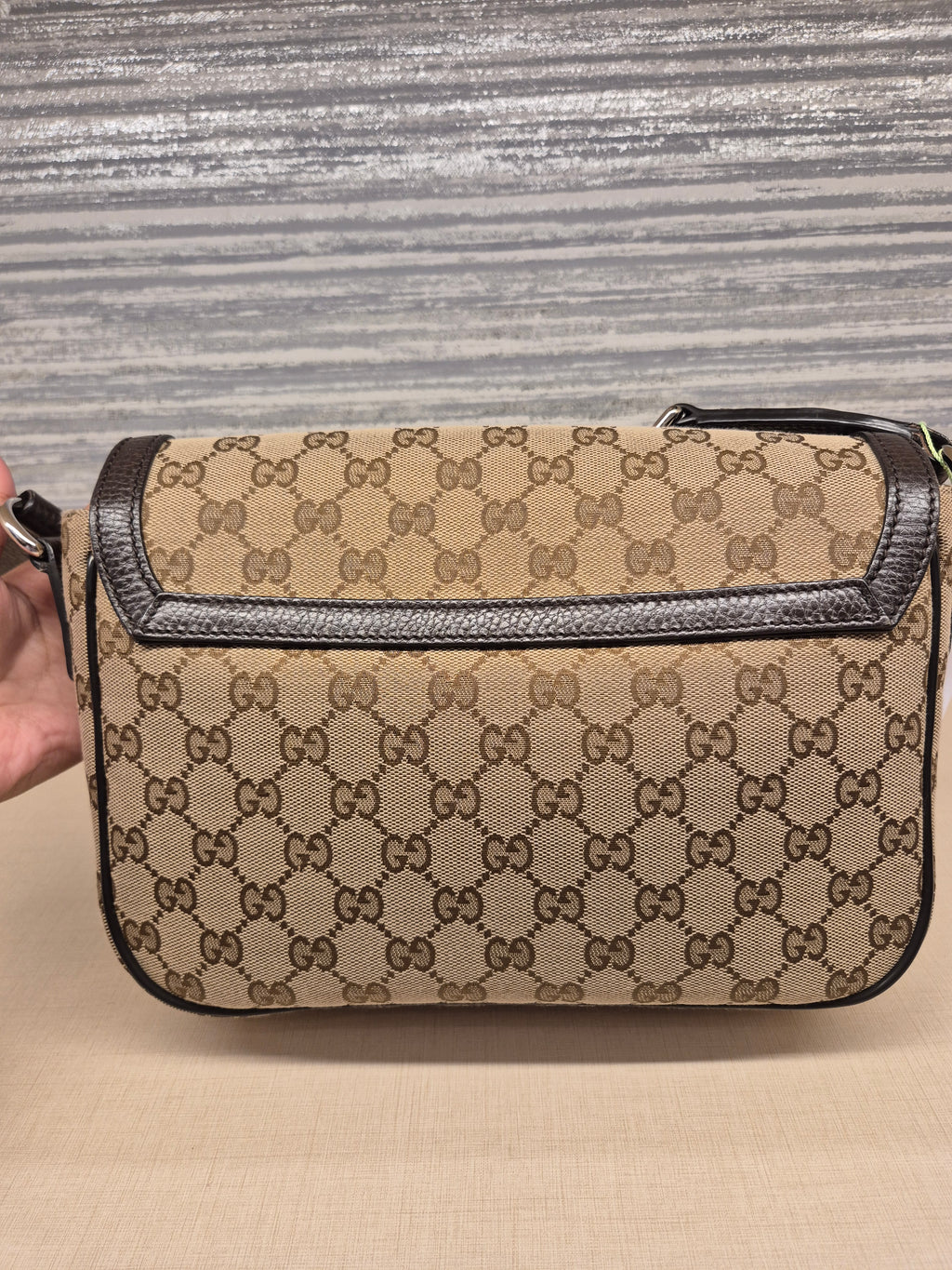 Gucci Mesenger Canvas Flap Monogram