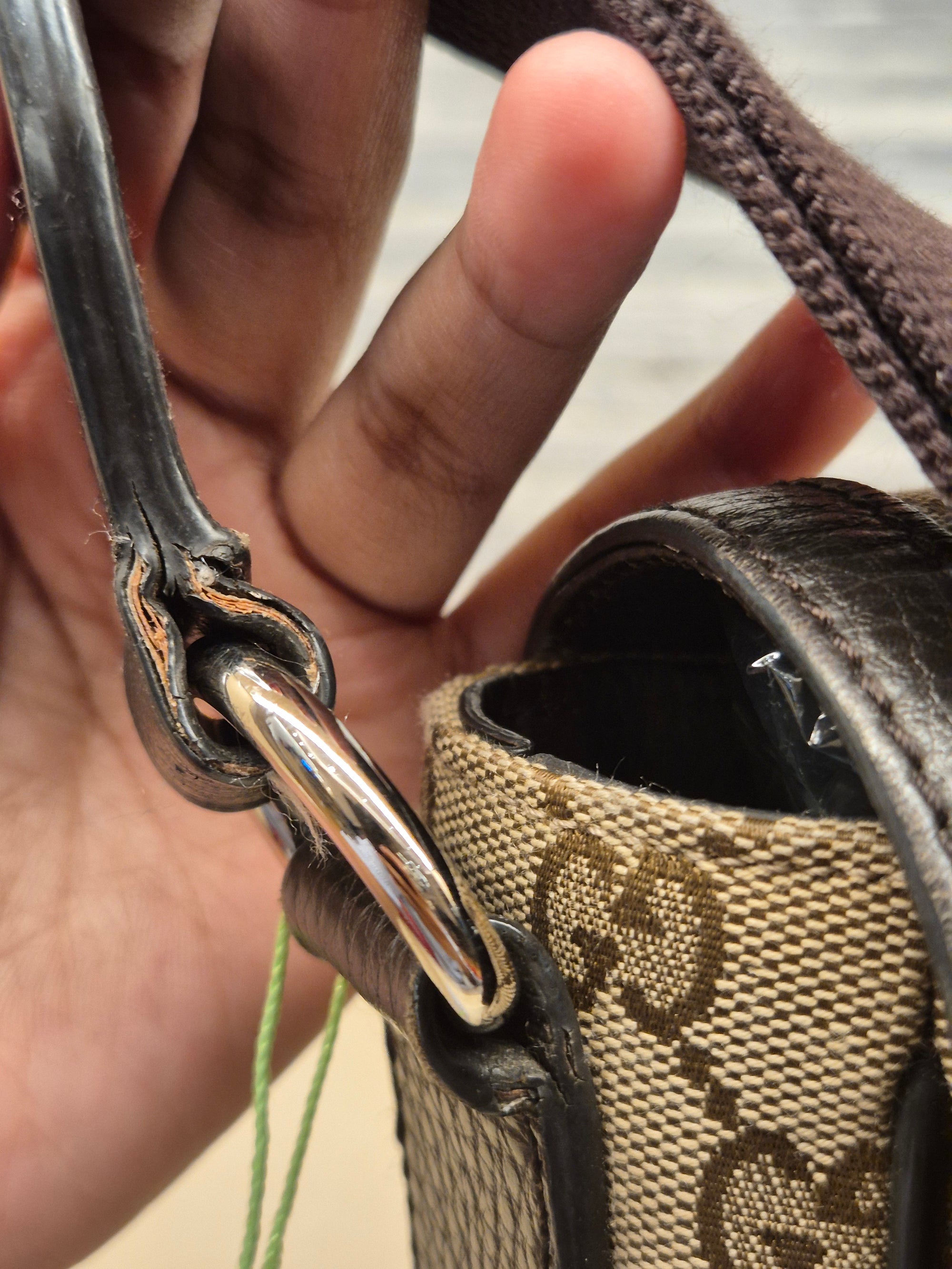 Gucci Mesenger Canvas Flap Monogram