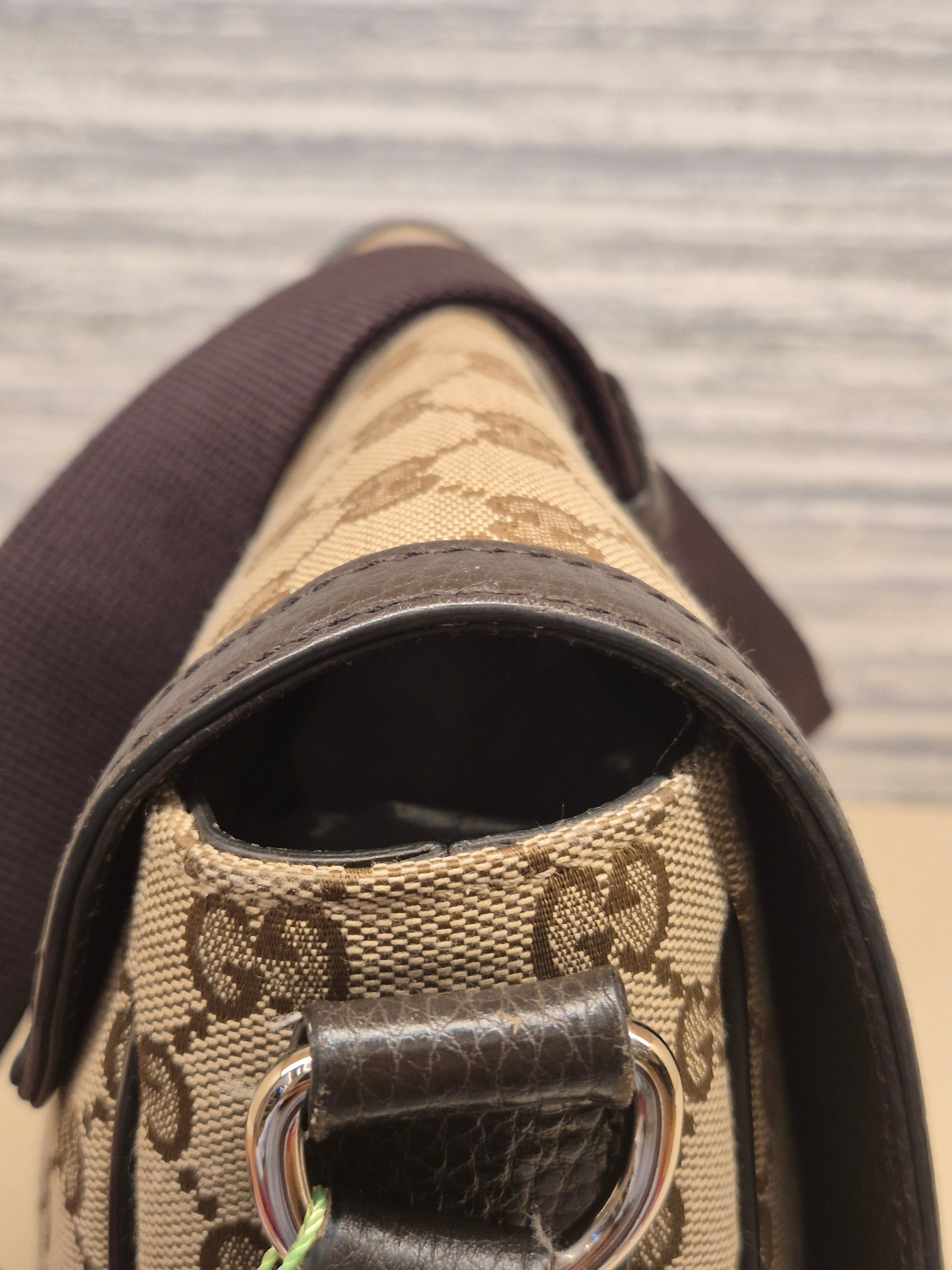 Gucci Mesenger Canvas Flap Monogram