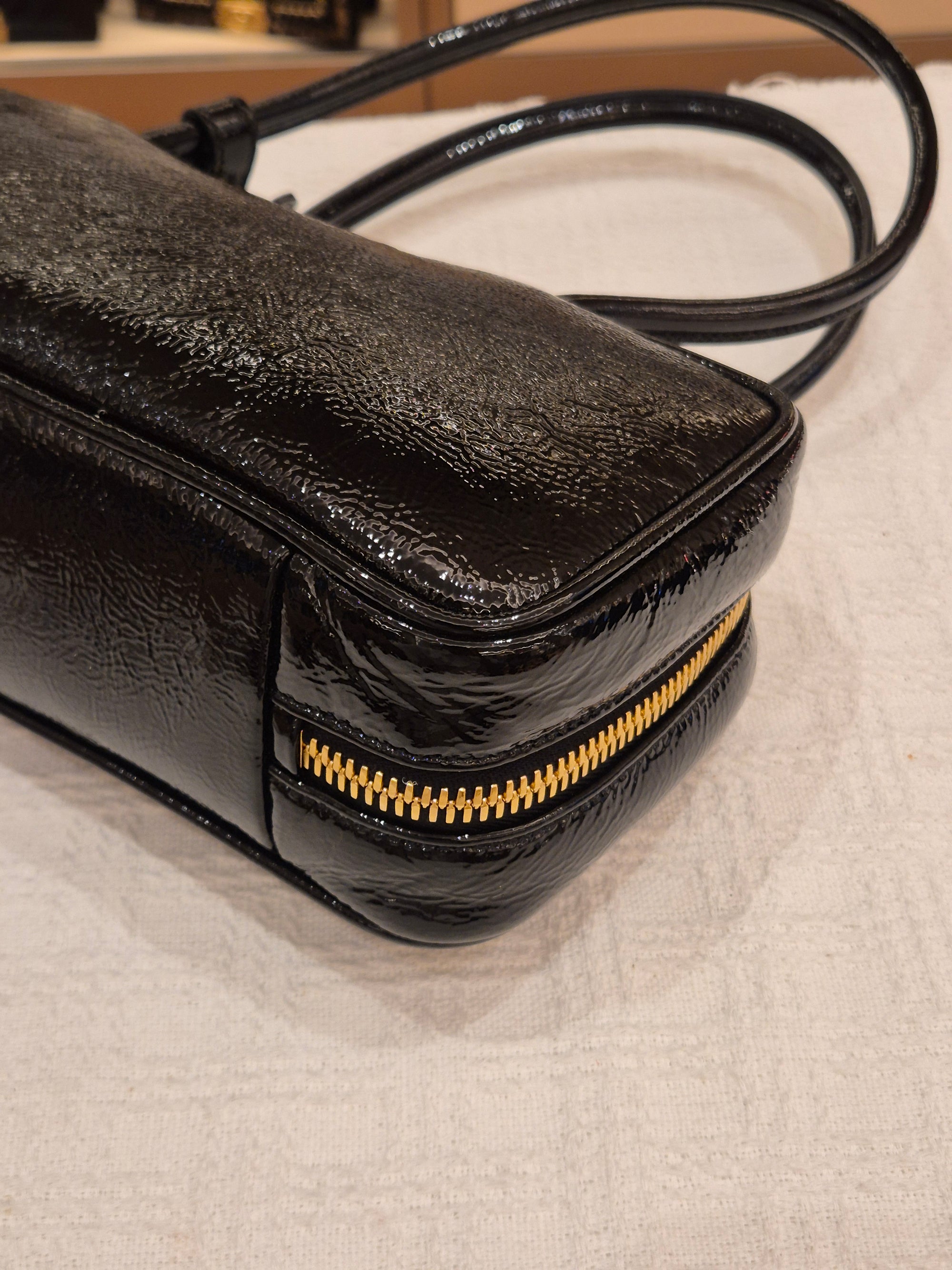 Miu Miu Beau Patent Leather Tote