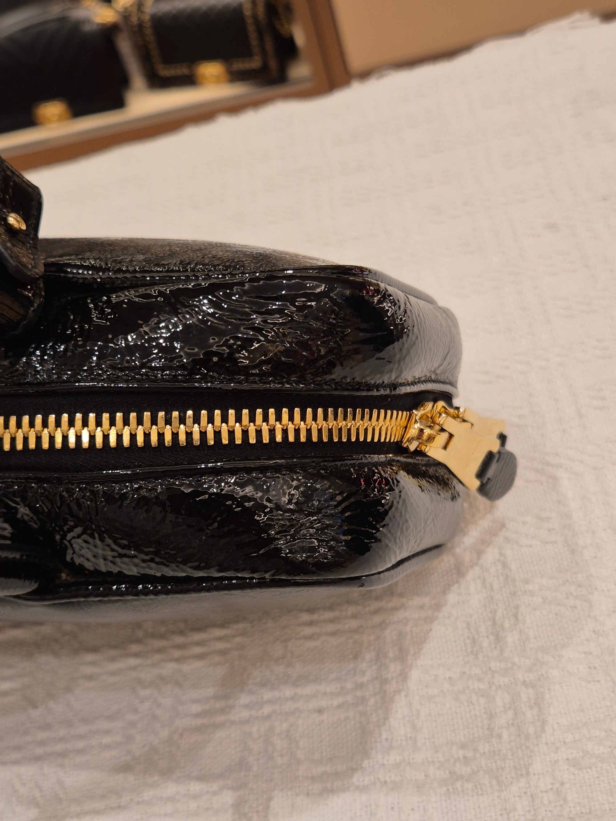 Miu Miu Beau Patent Leather Tote