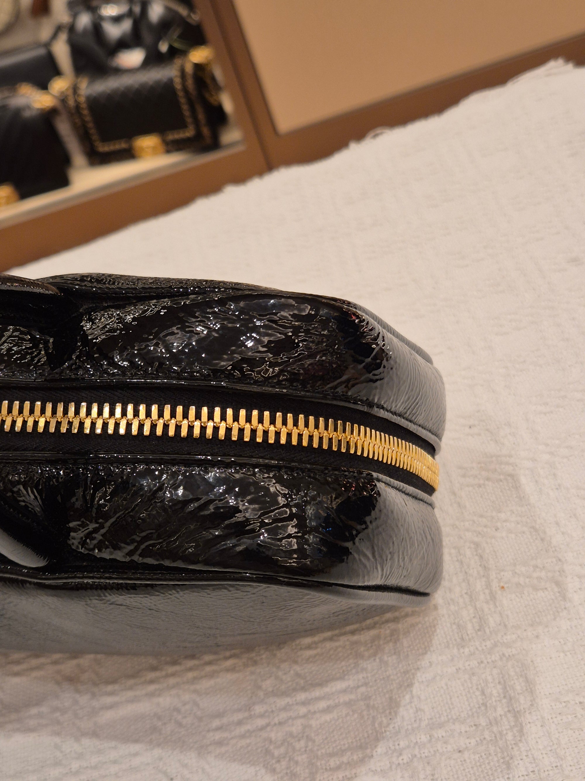 Miu Miu Beau Patent Leather Tote