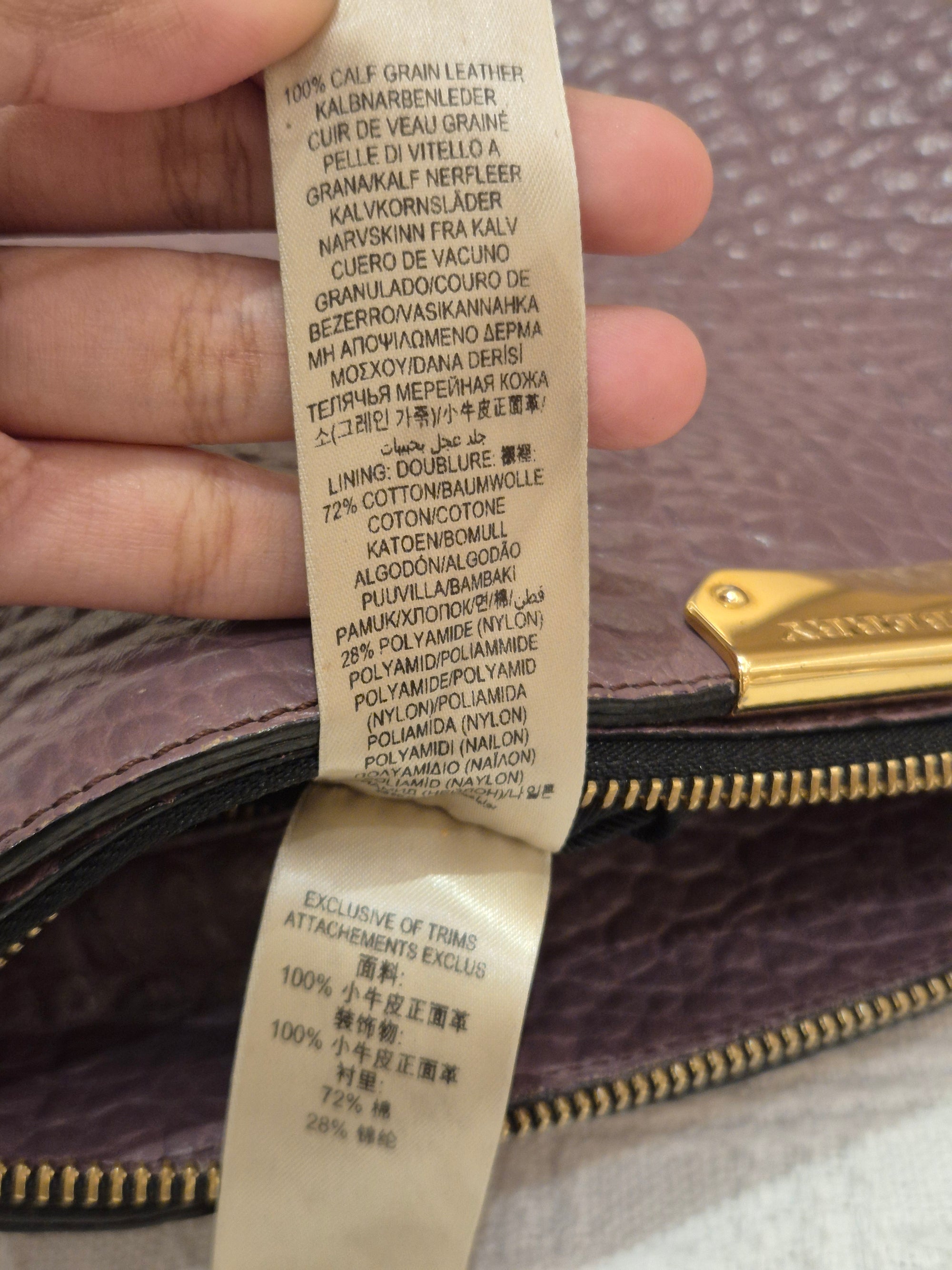 Burberry Chichester Crossbody Violet