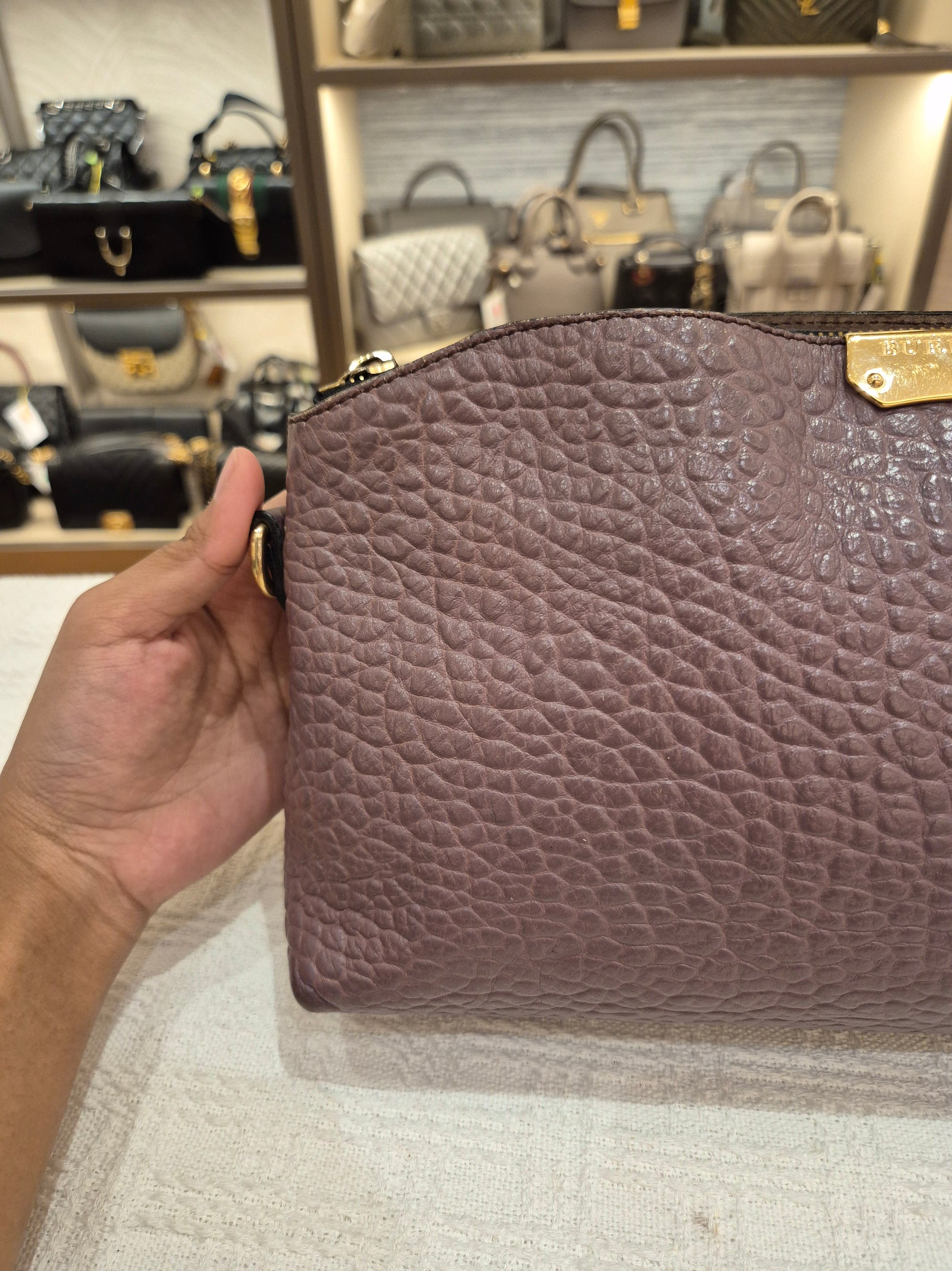 Burberry Chichester Crossbody Violet