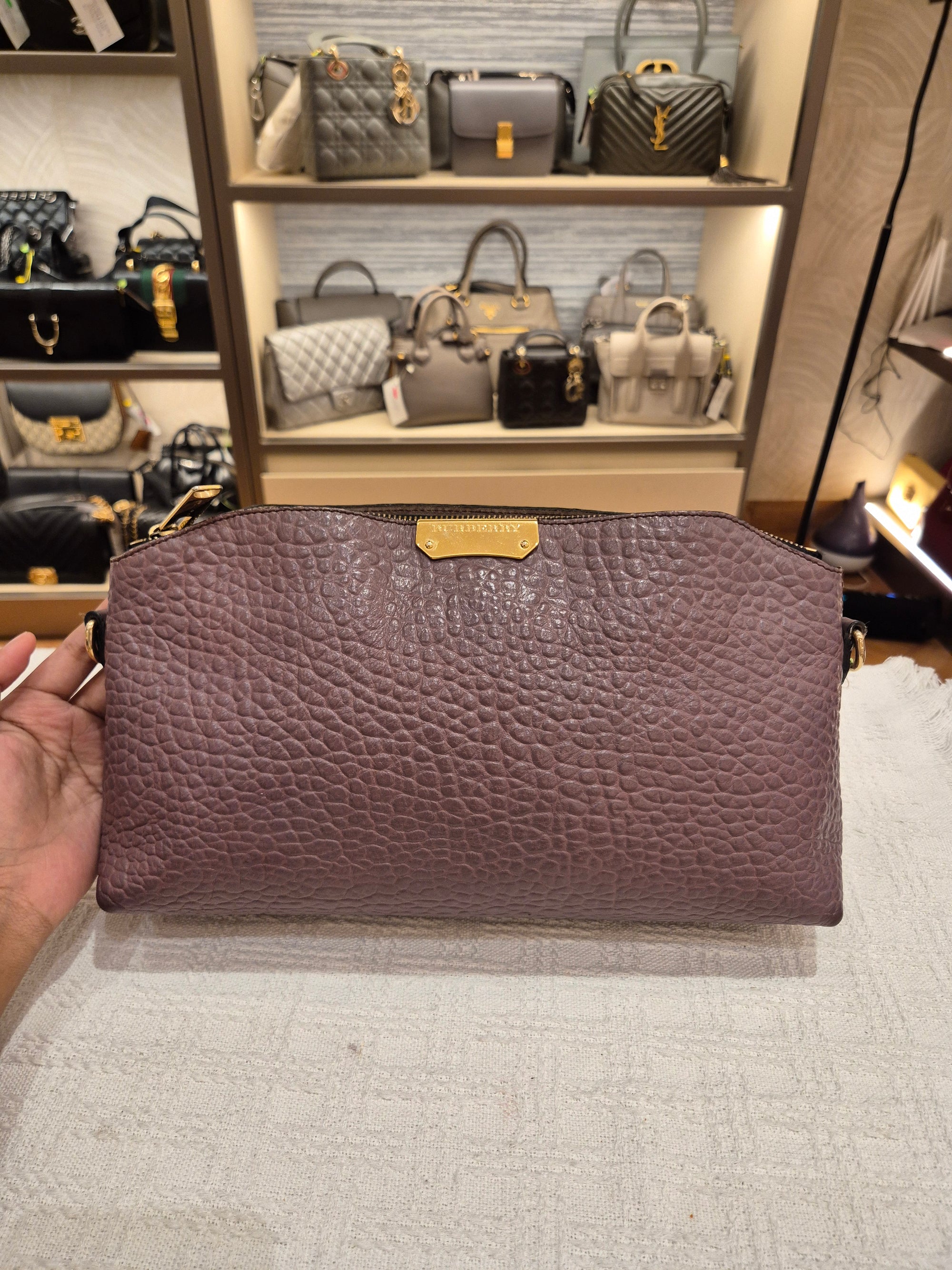 Burberry Chichester Crossbody Violet