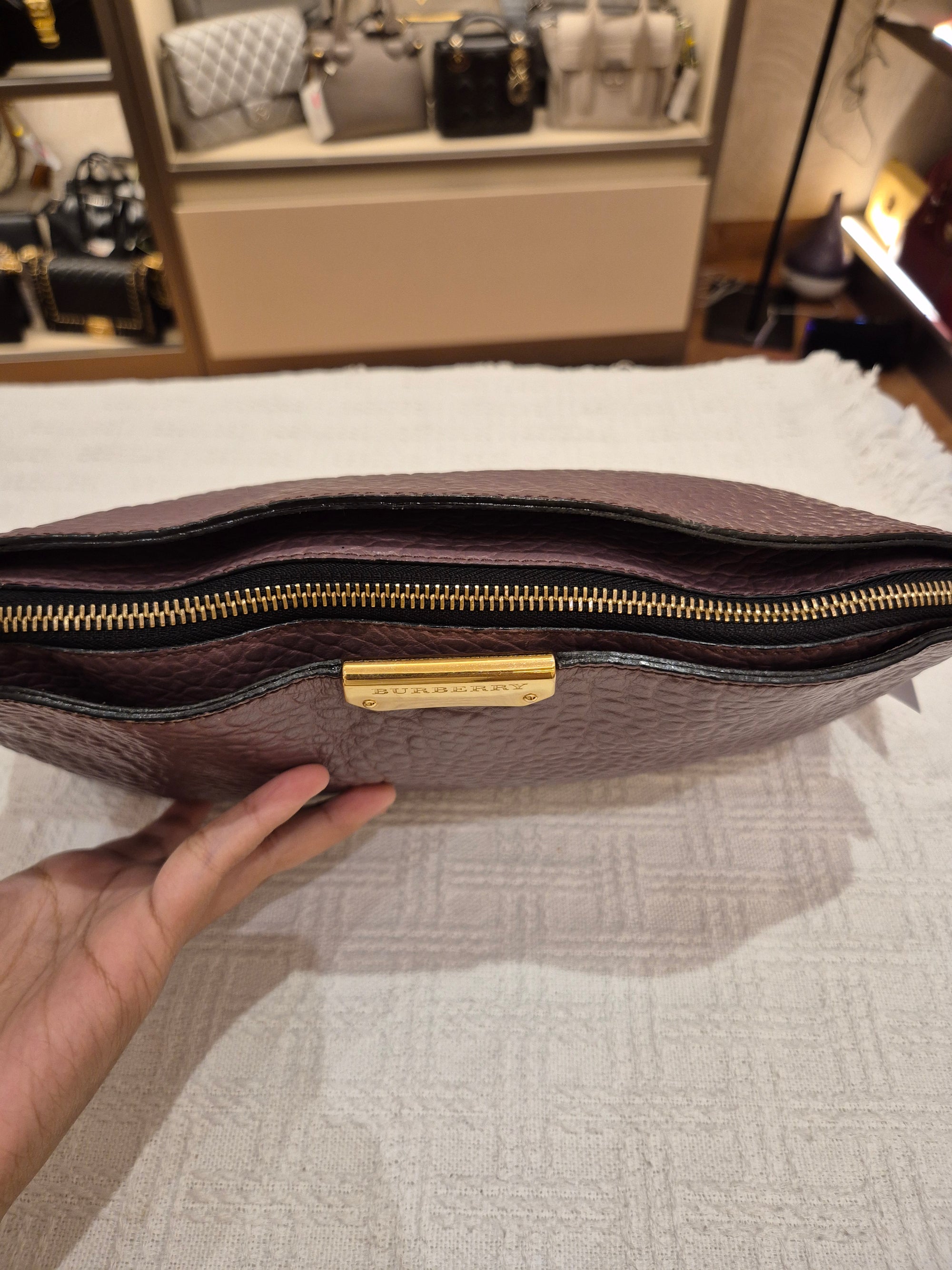 Burberry Chichester Crossbody Violet