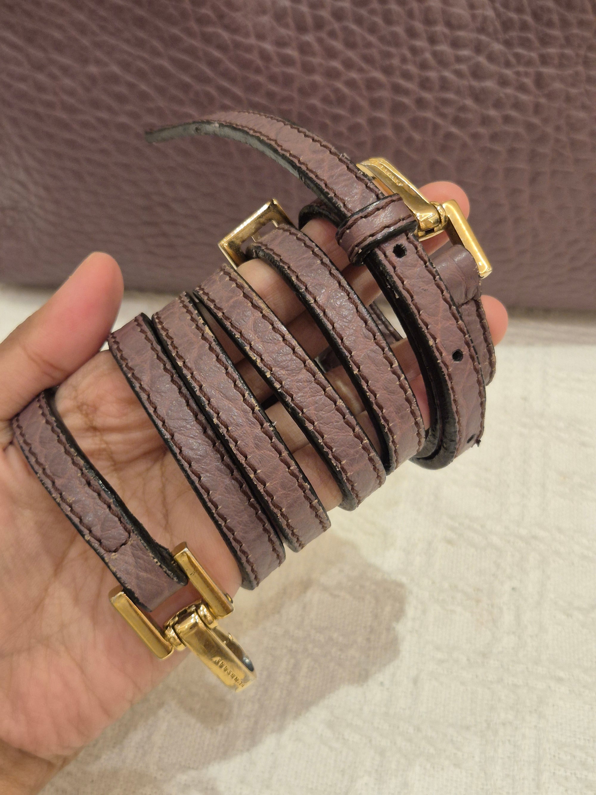 Burberry Chichester Crossbody Violet