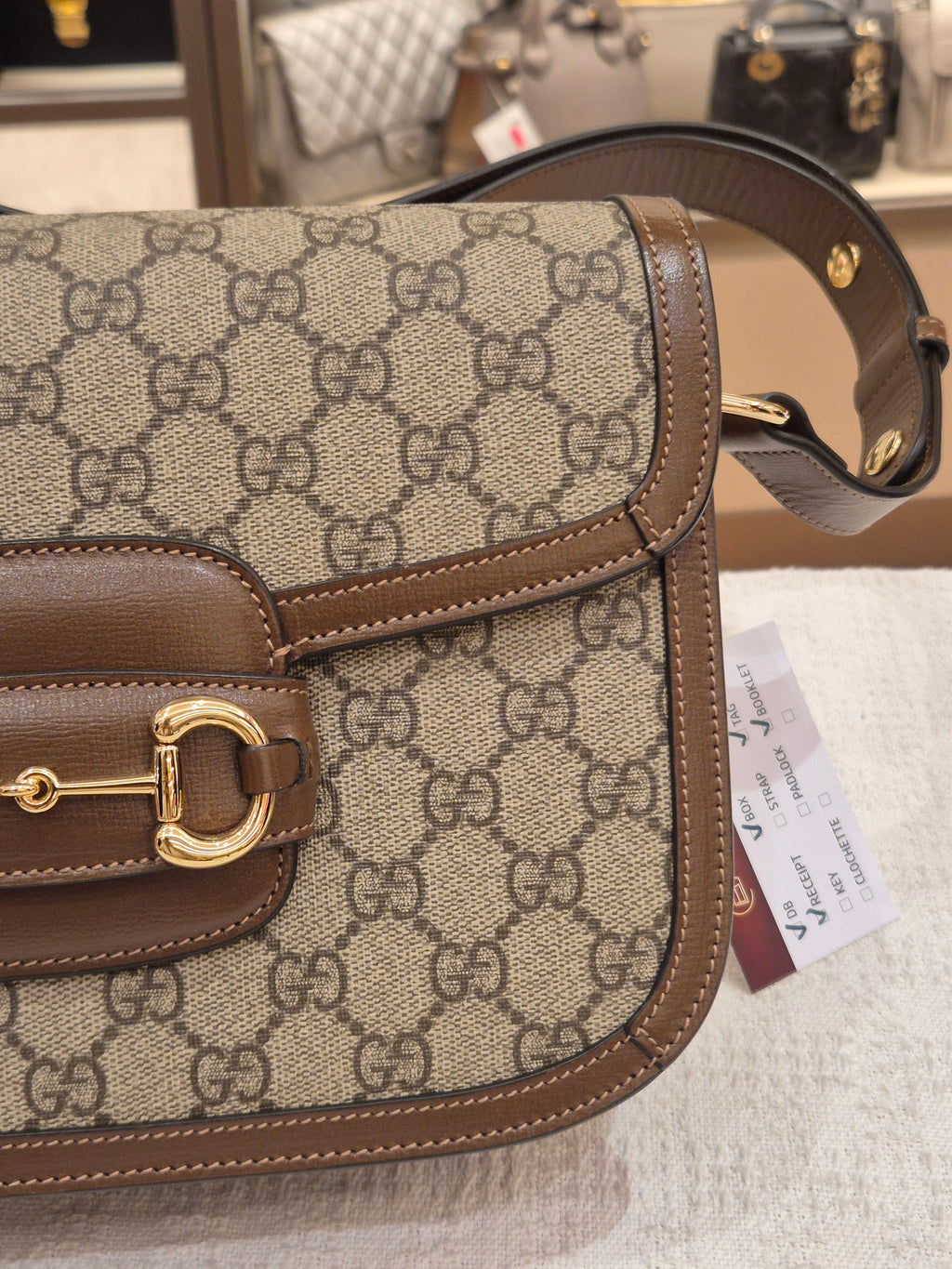 Gucci Horsebit Medium Monogram