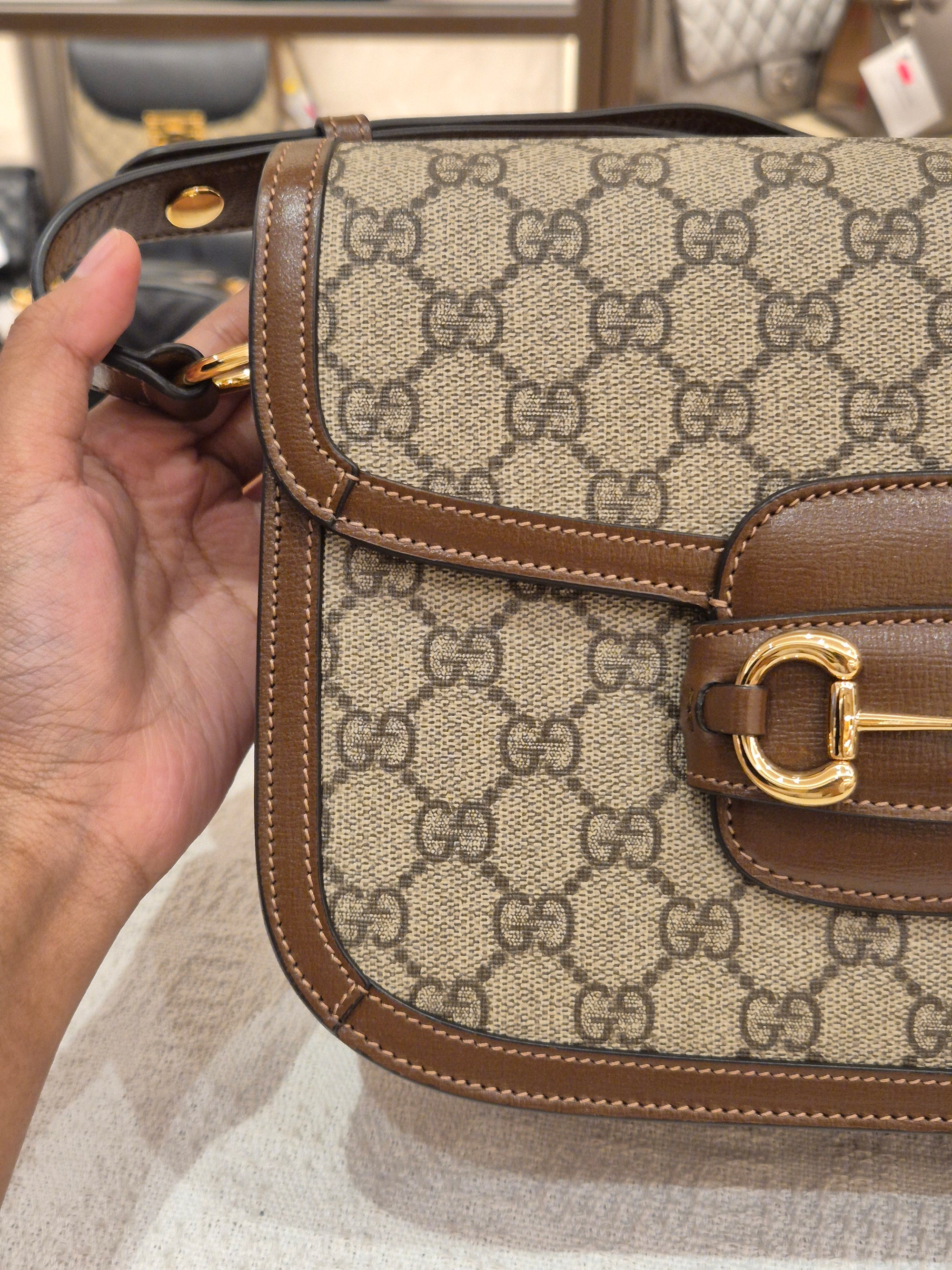 Gucci Horsebit Medium Monogram