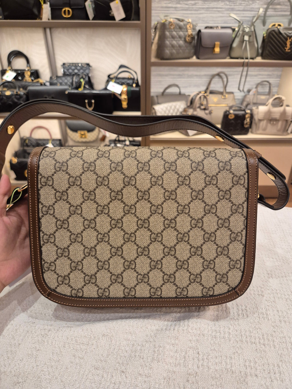 Gucci Horsebit Medium Monogram