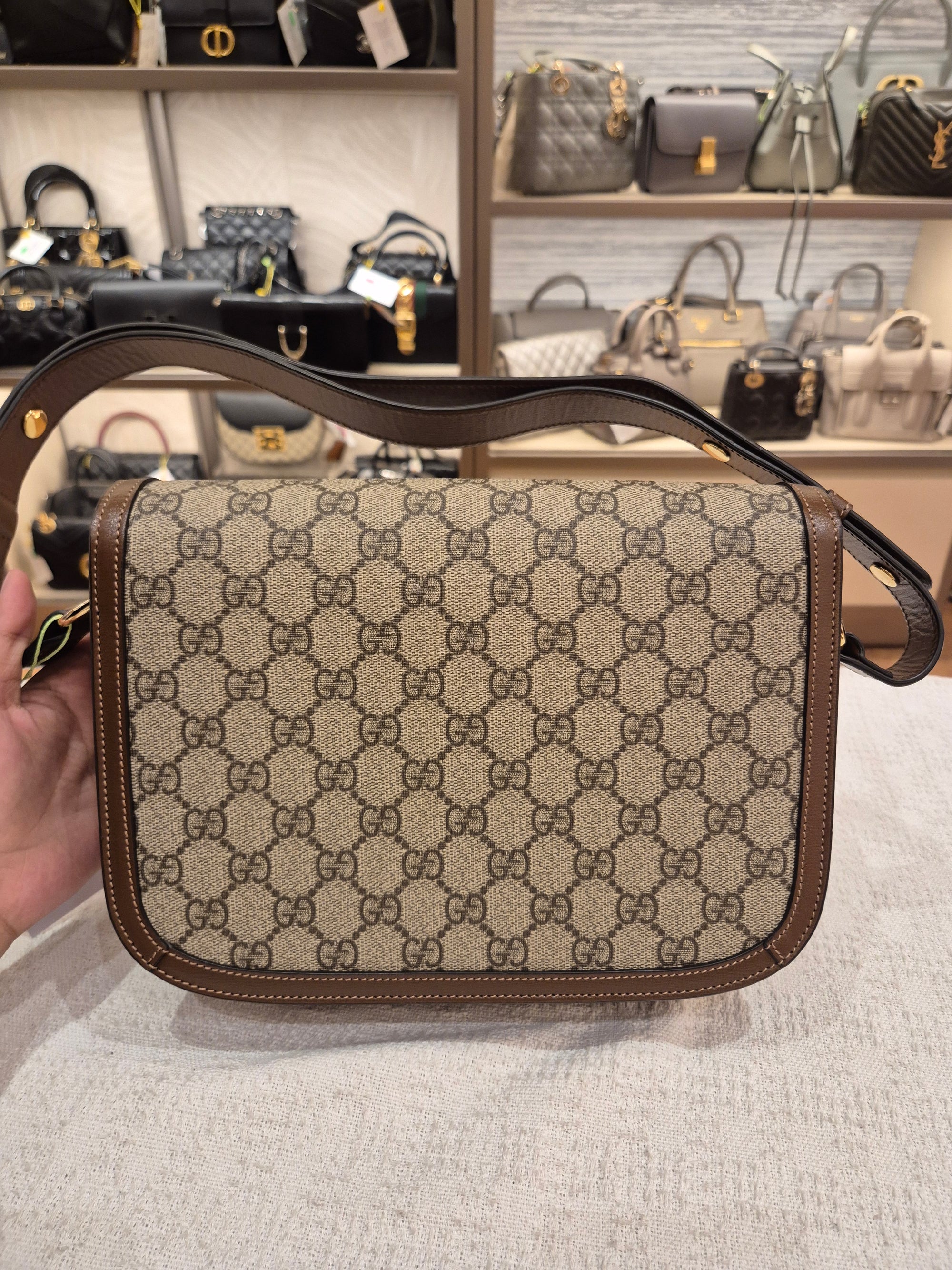 Gucci Horsebit Medium Monogram