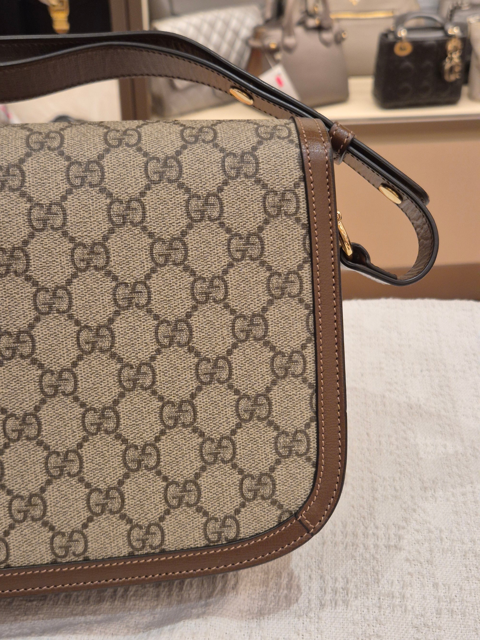 Gucci Horsebit Medium Monogram