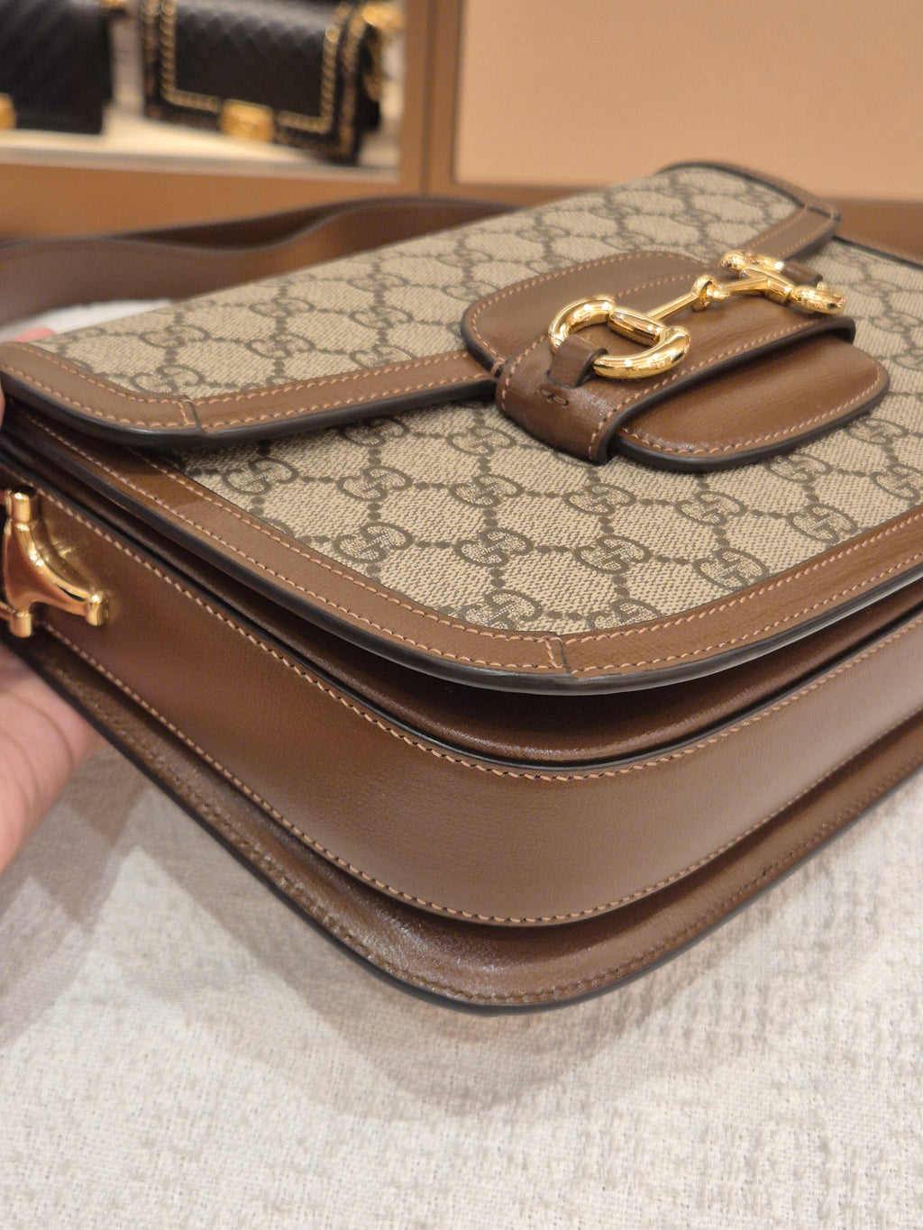 Gucci Horsebit Medium Monogram