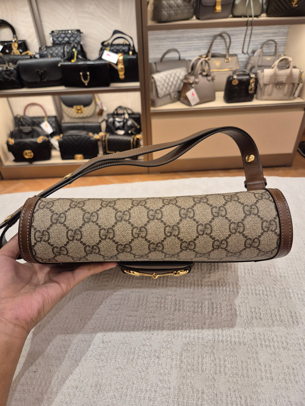 Gucci Horsebit Medium Monogram