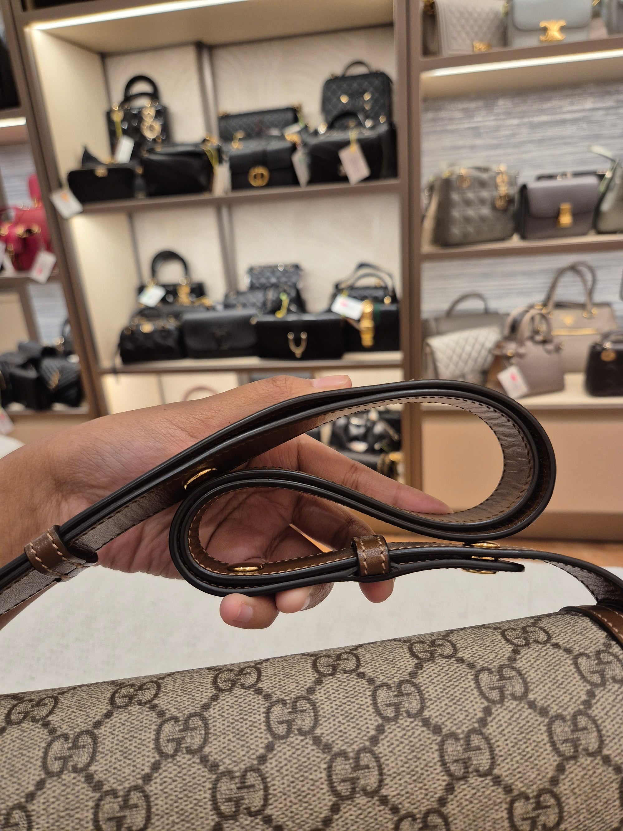 Gucci Horsebit Medium Monogram