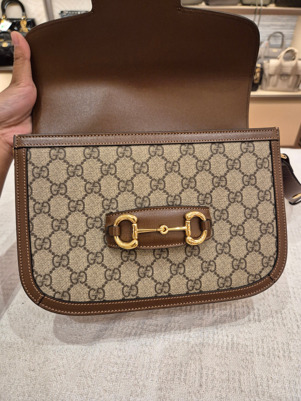 Gucci Horsebit Medium Monogram