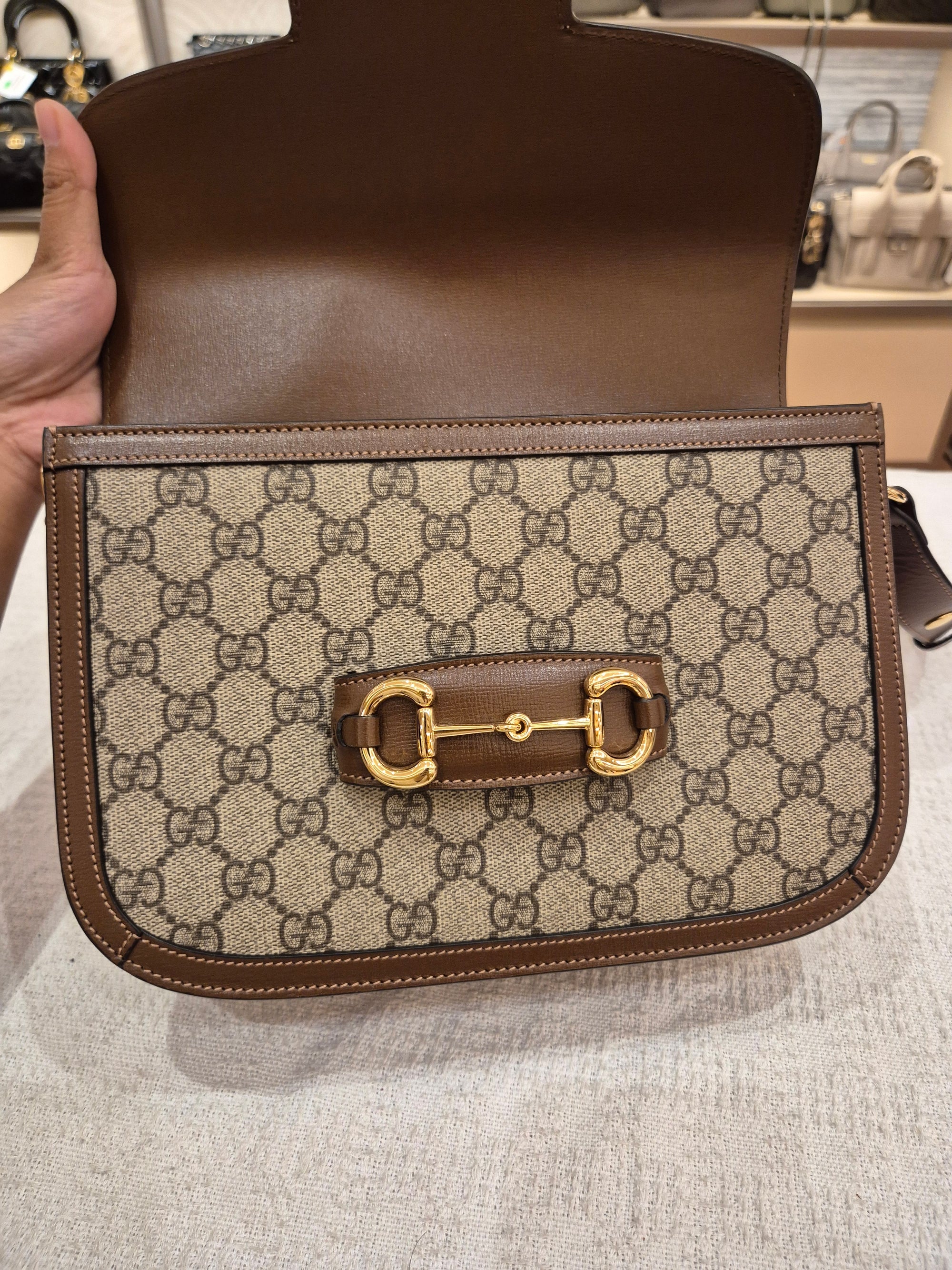 Gucci Horsebit Medium Monogram
