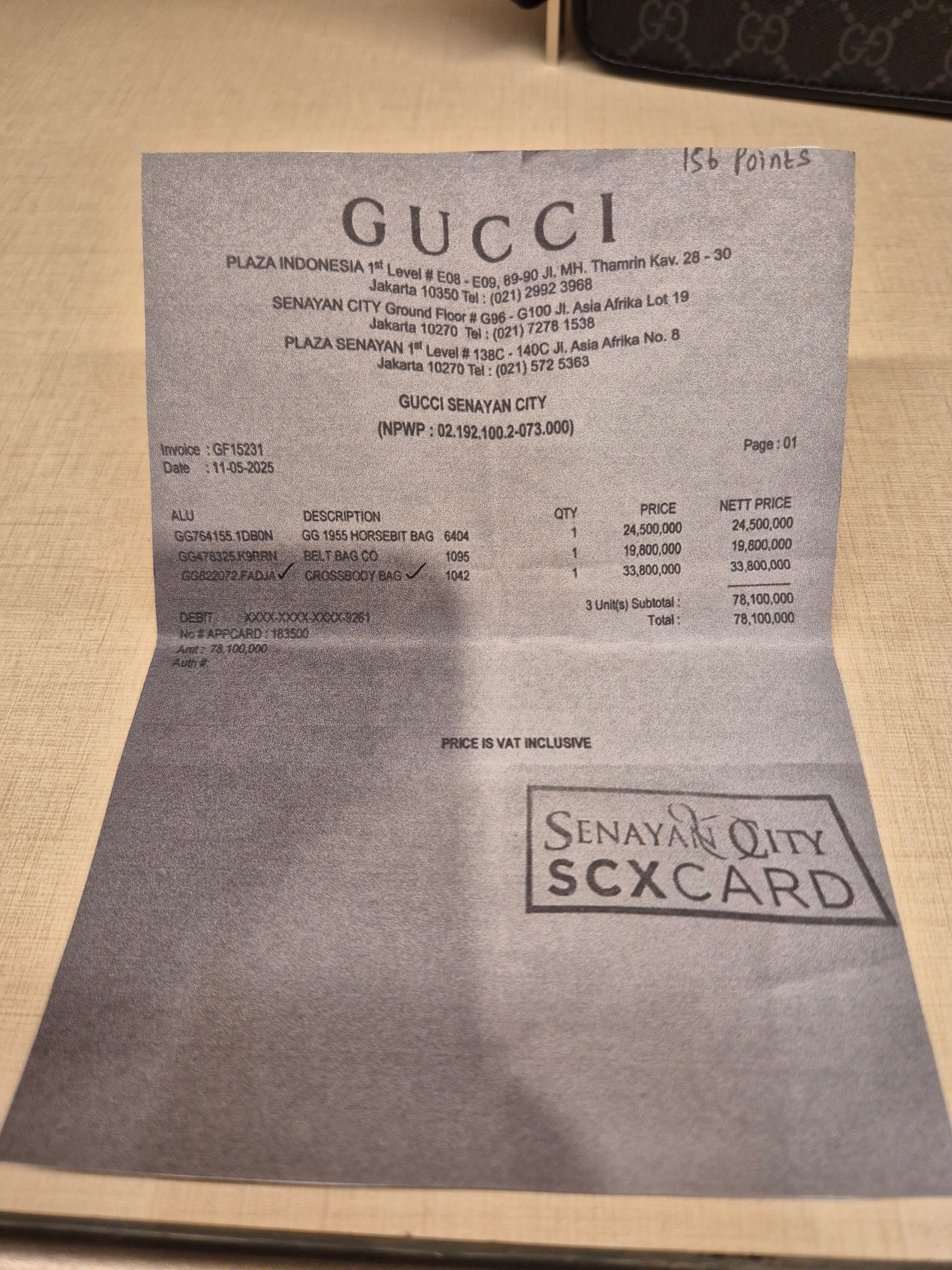 Gucci GG Supreme Camera Bag Monogram