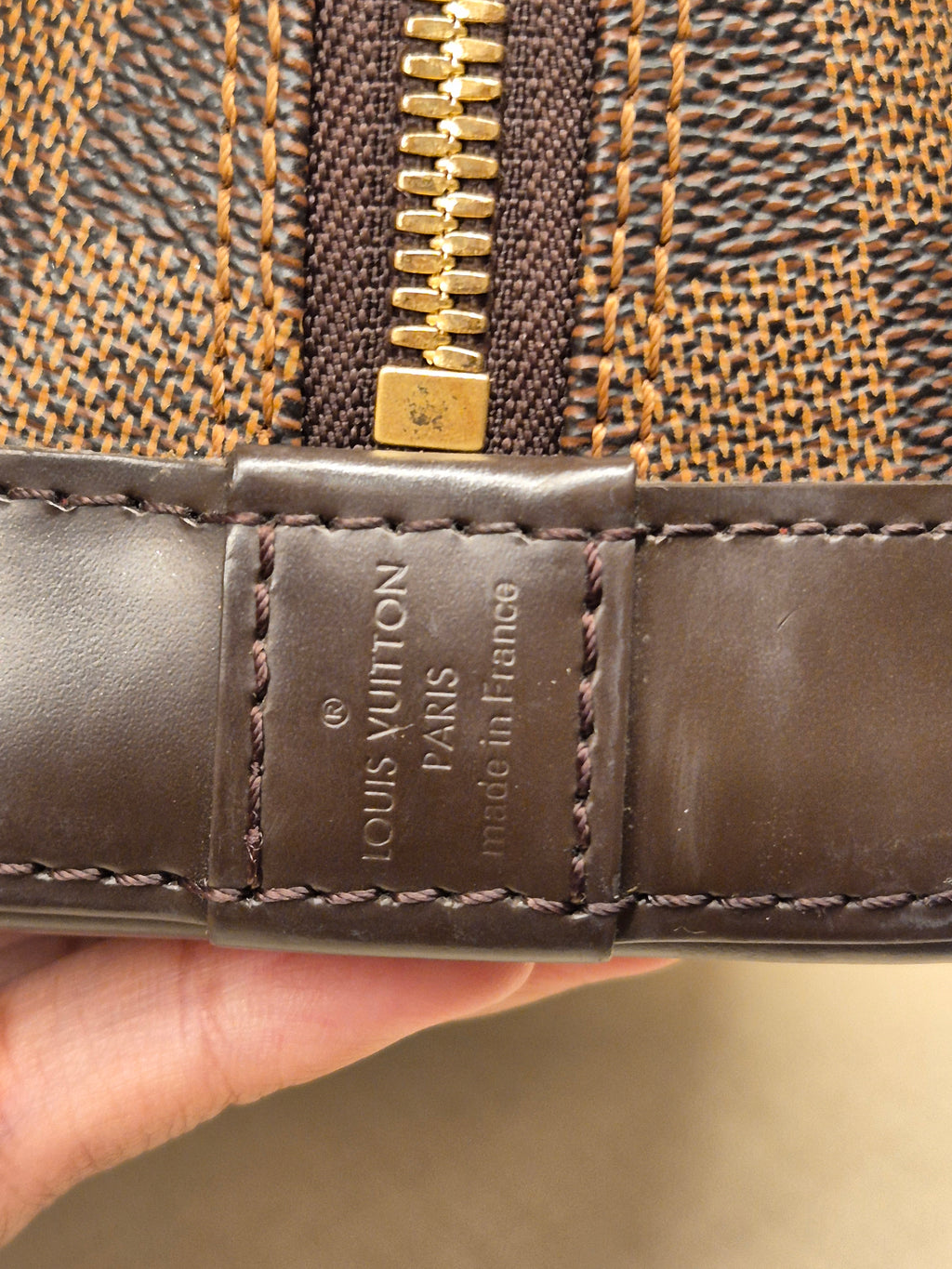 Louis Vuitton BB Alma Damier