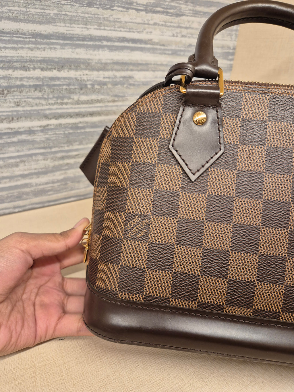 Louis Vuitton BB Alma Damier