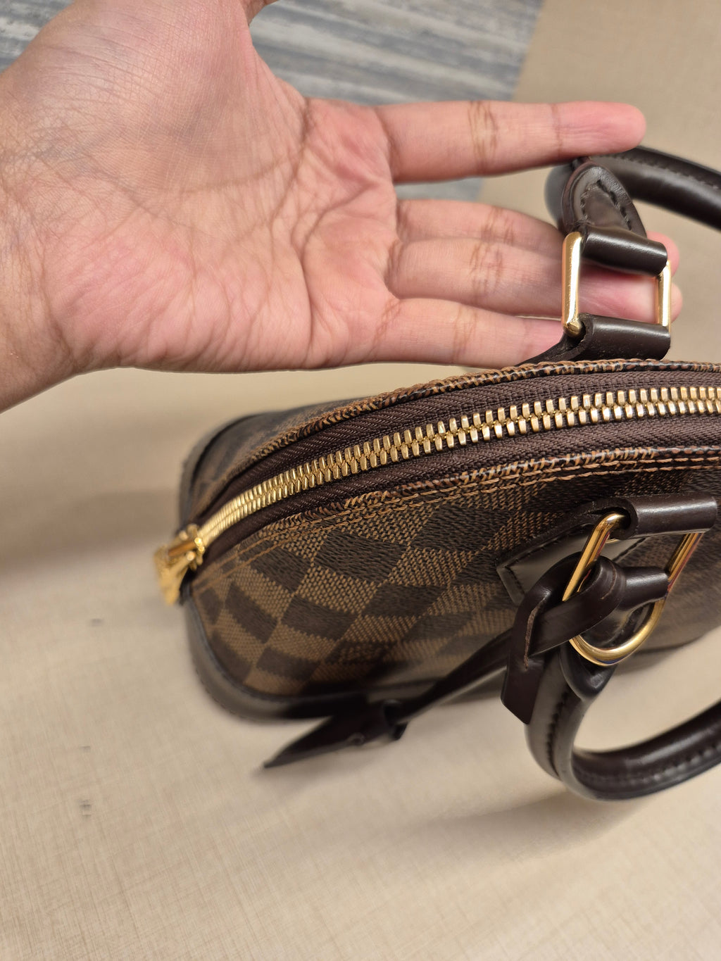 Louis Vuitton BB Alma Damier