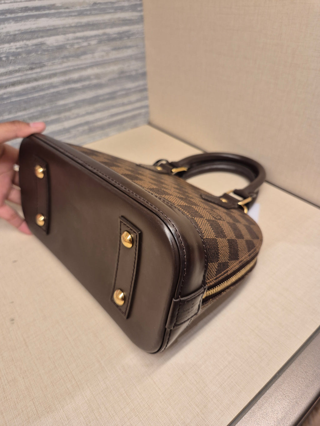 Louis Vuitton BB Alma Damier