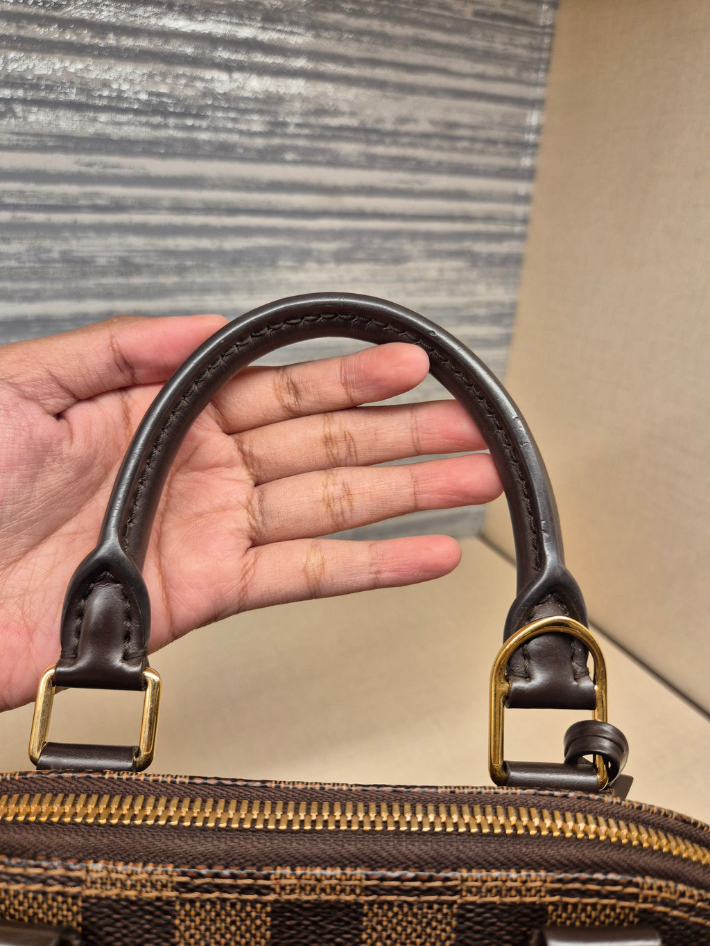 Louis Vuitton BB Alma Damier