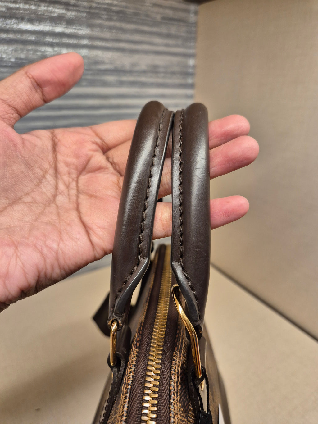 Louis Vuitton BB Alma Damier