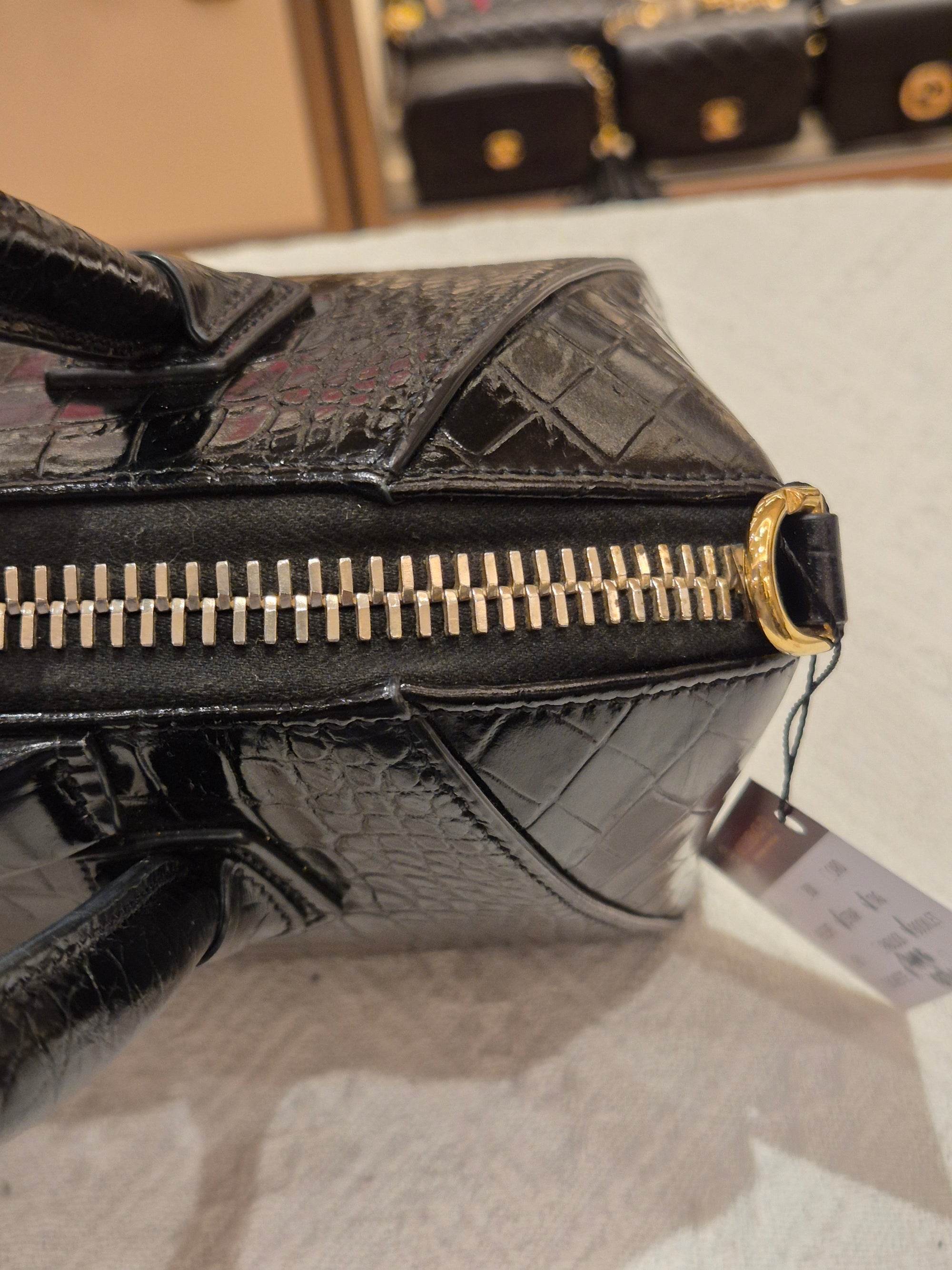Givenchy Antigona Mini Croco Black