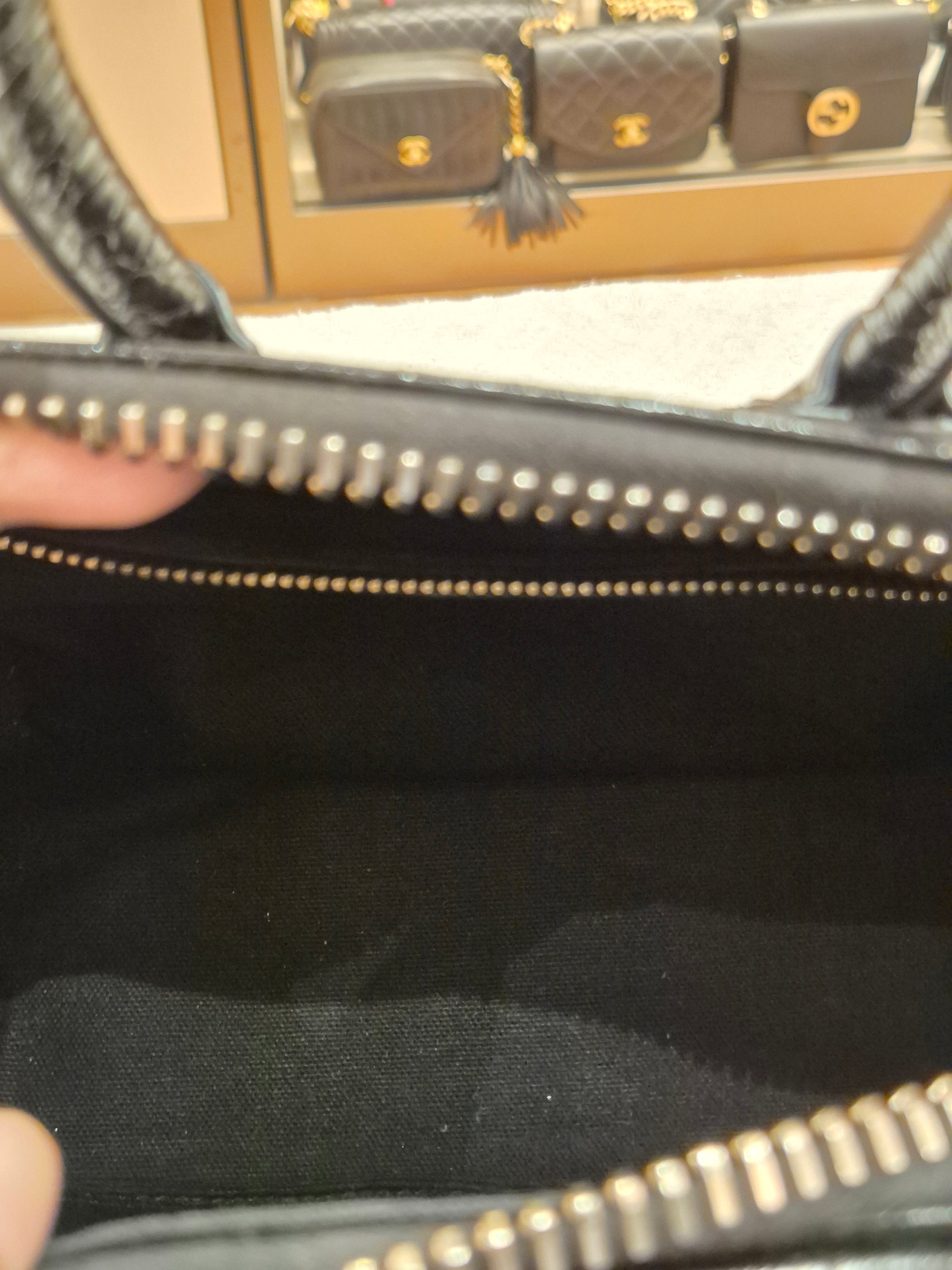 Givenchy Antigona Mini Croco Black