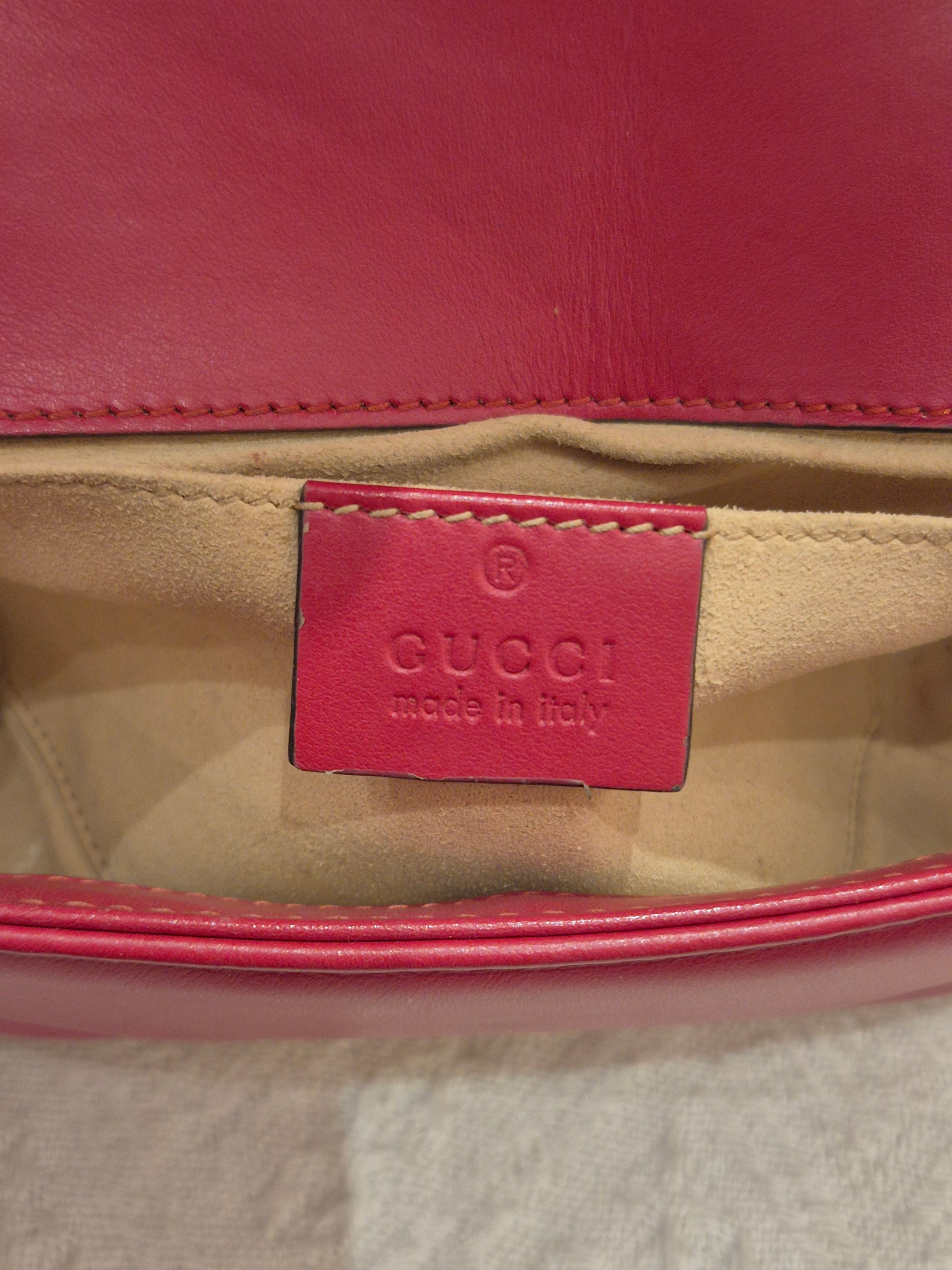 Gucci Marmont Mini Red