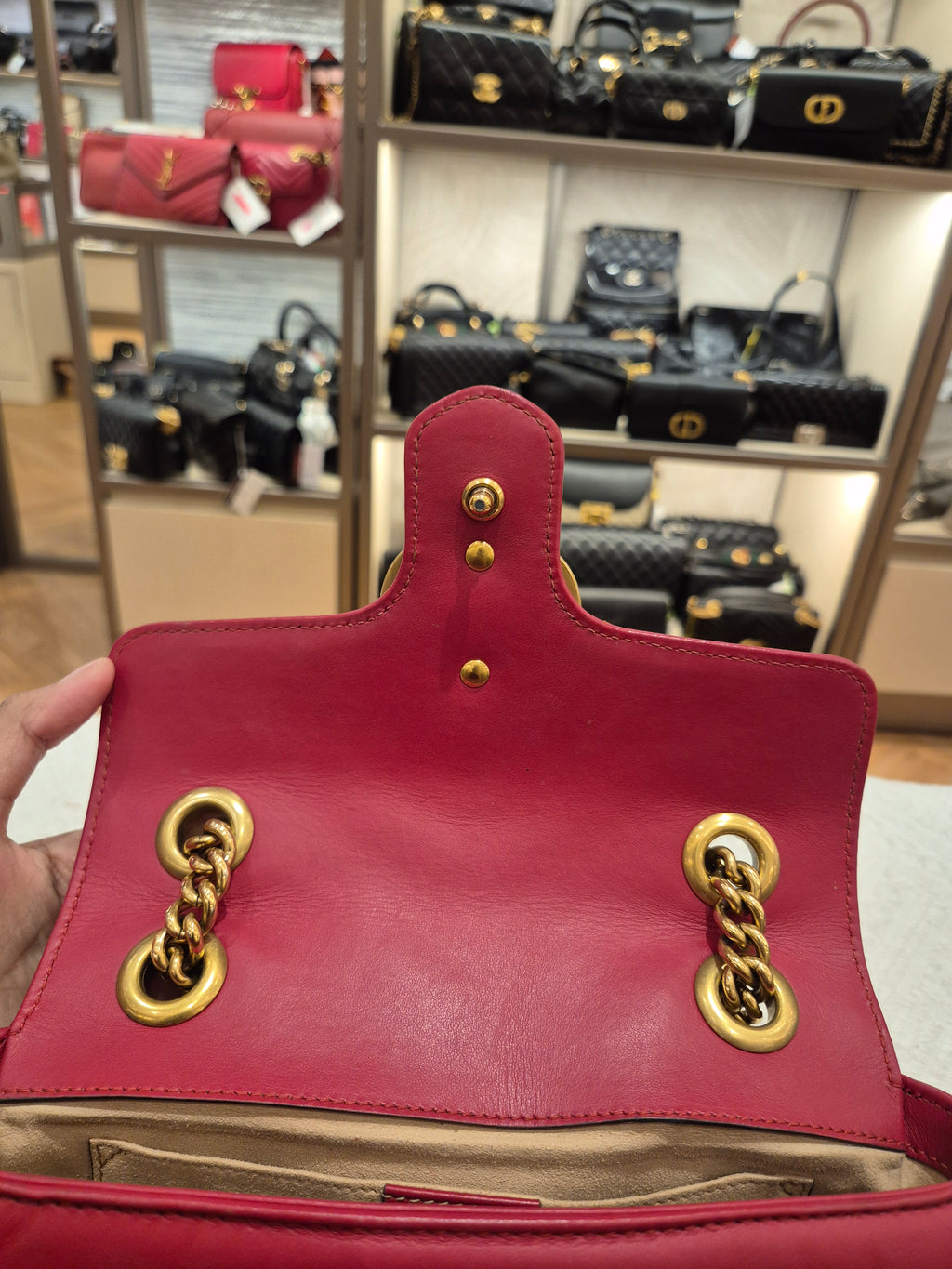 Gucci Marmont Mini Red