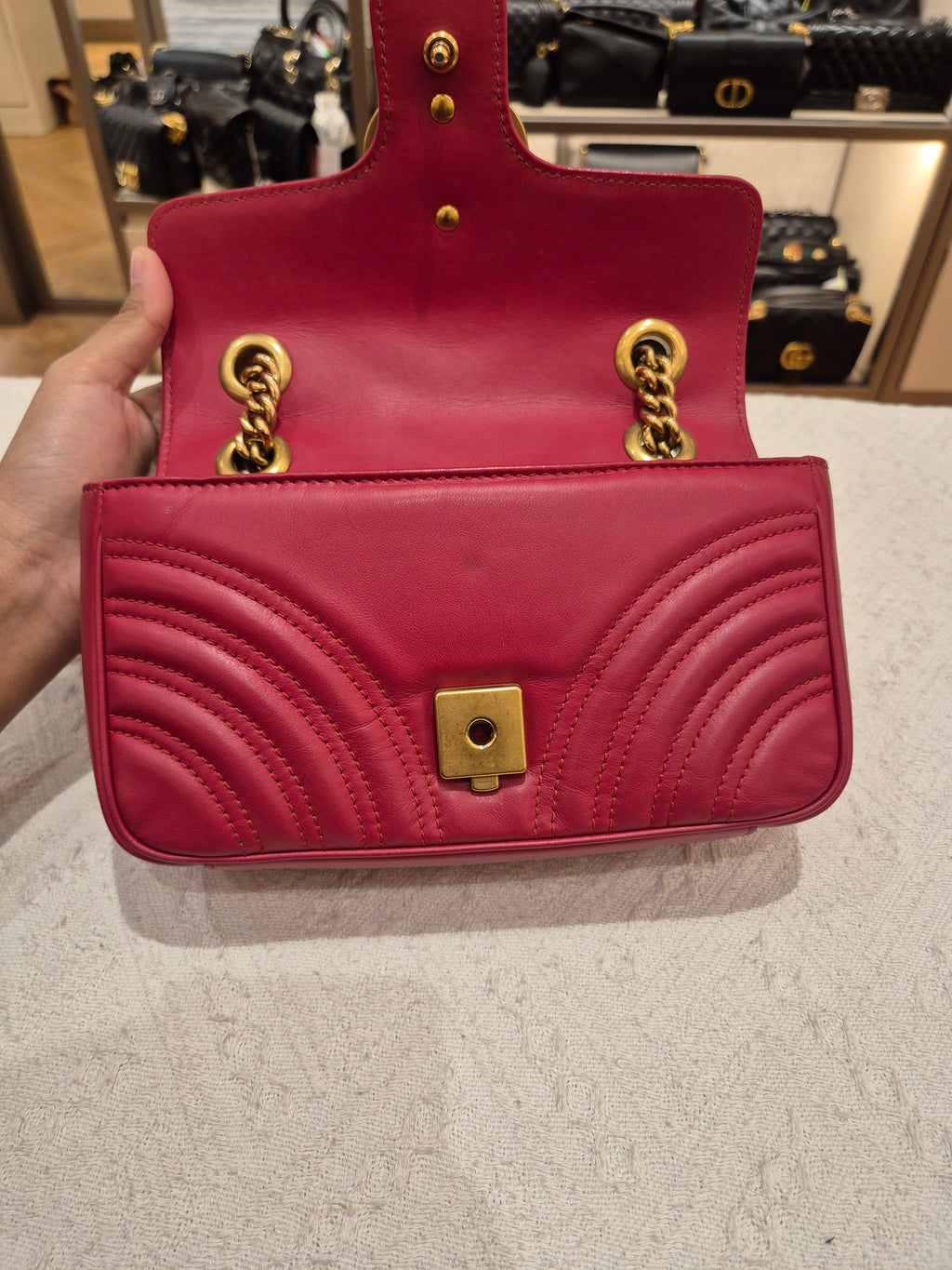 Gucci Marmont Mini Red