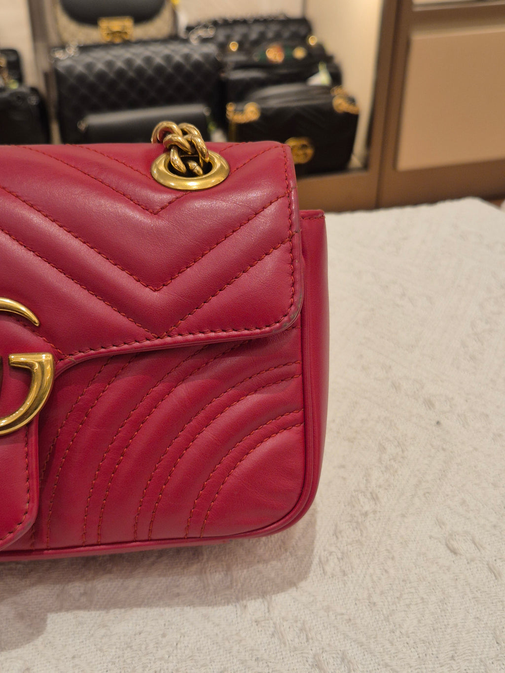 Gucci Marmont Mini Red