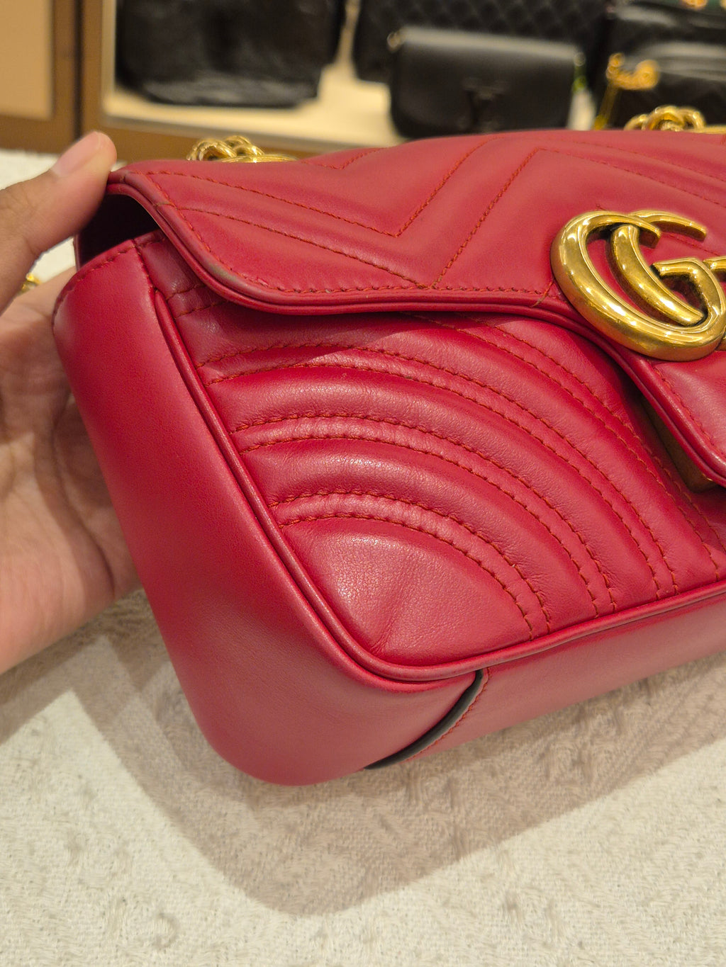 Gucci Marmont Mini Red