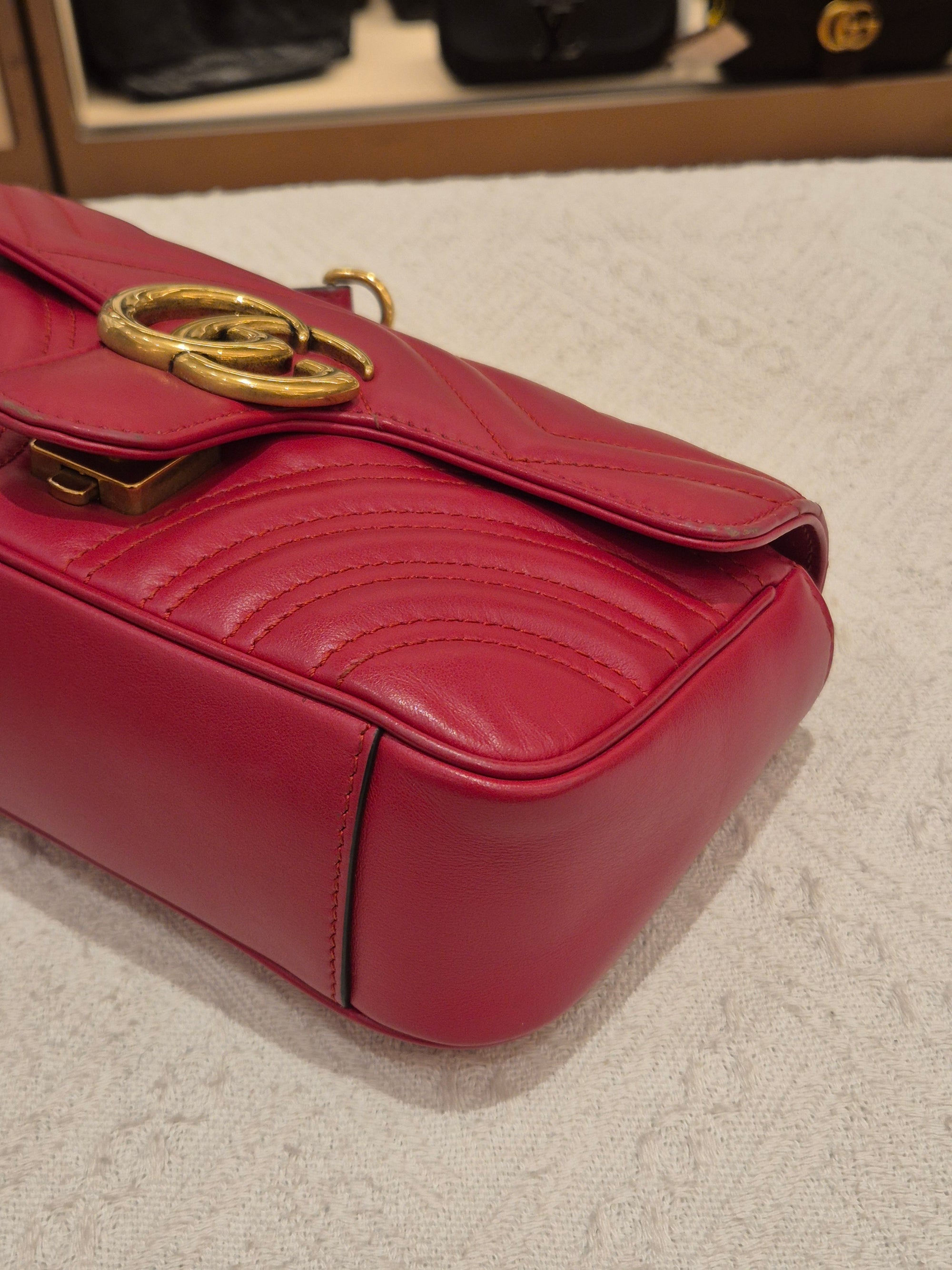 Gucci Marmont Mini Red