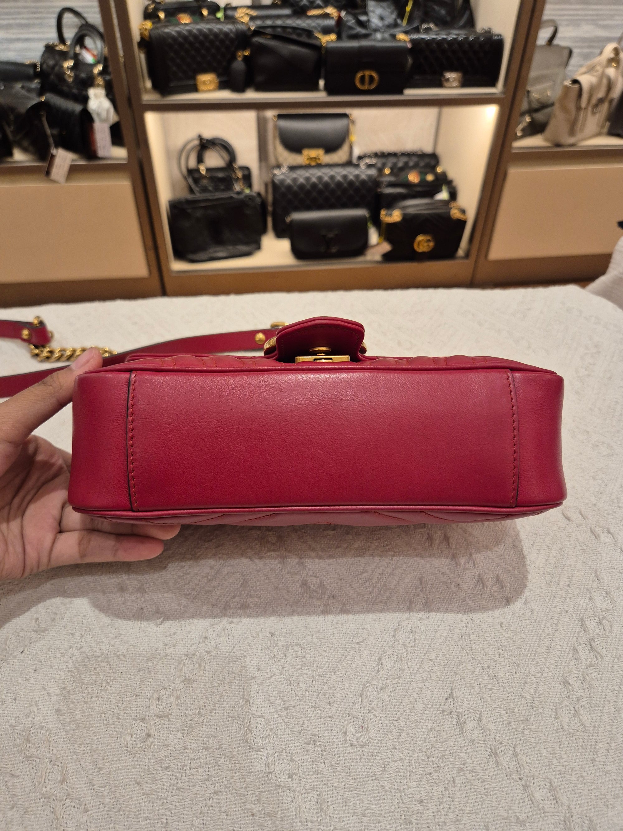 Gucci Marmont Mini Red