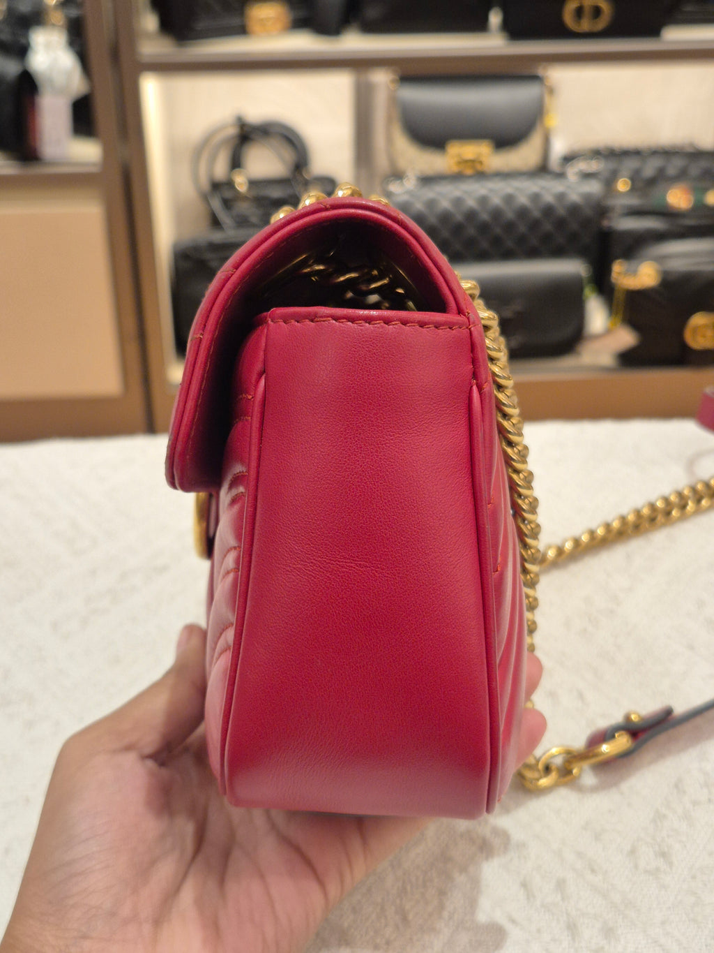 Gucci Marmont Mini Red