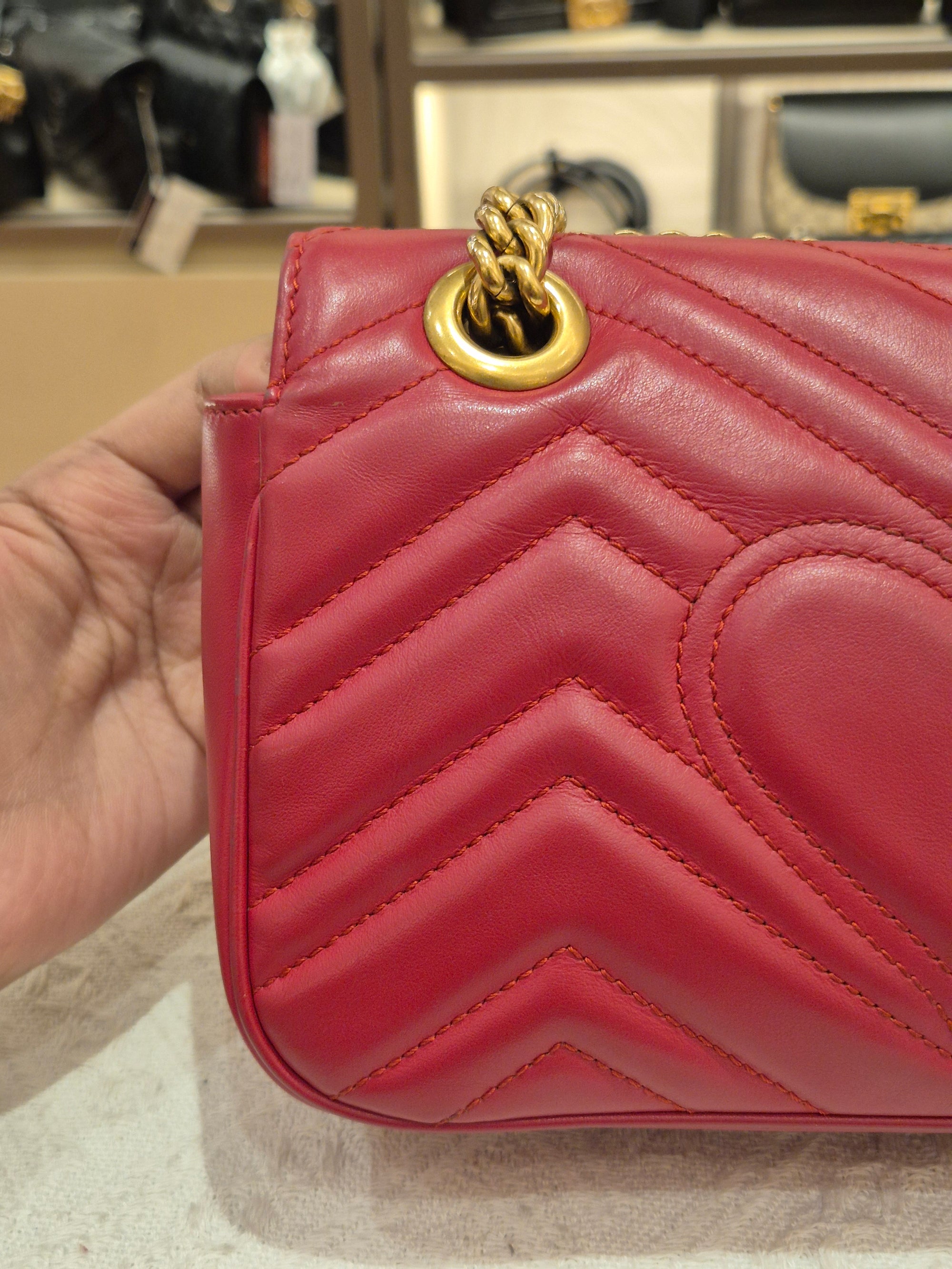 Gucci Marmont Mini Red