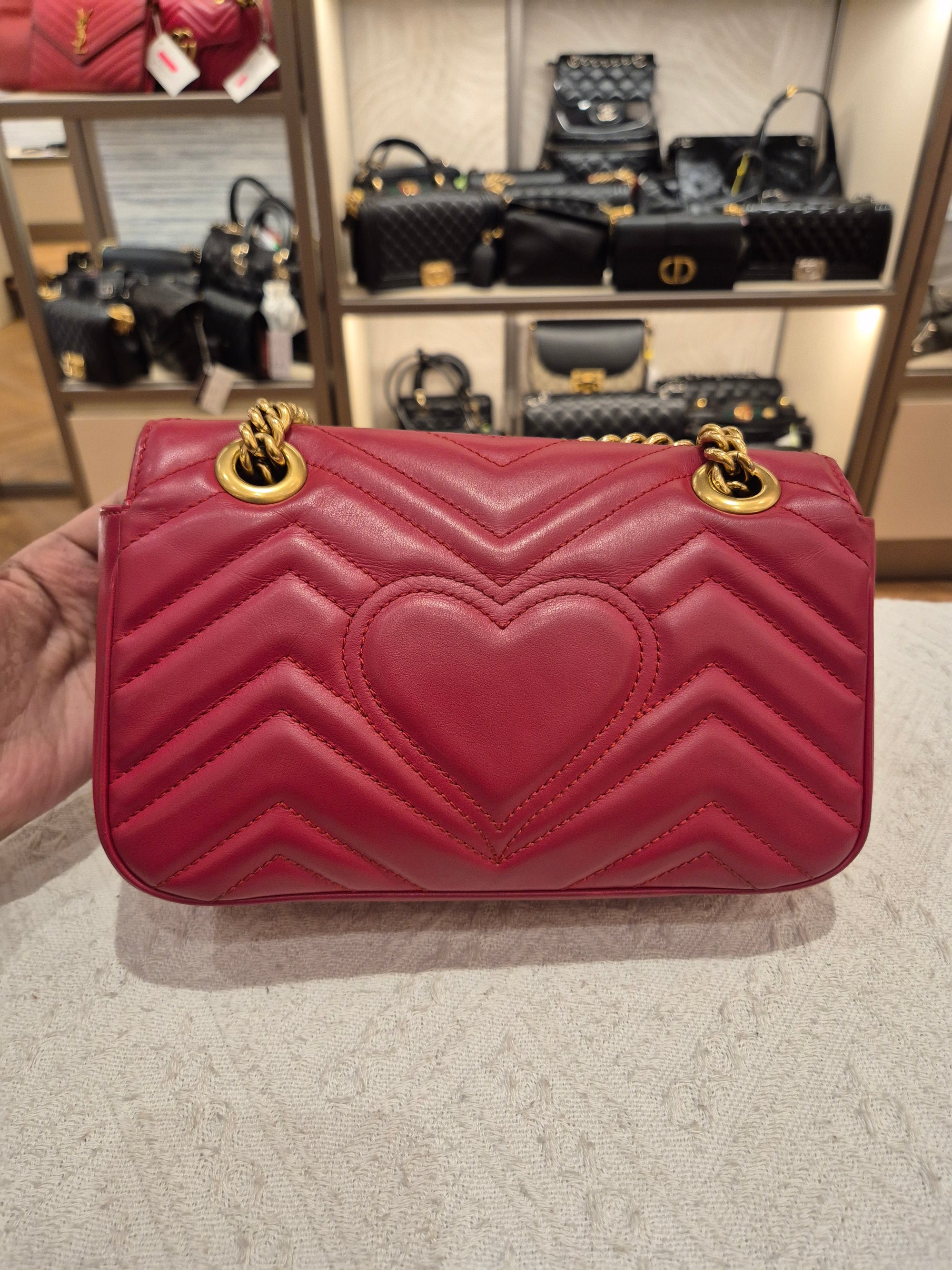 Gucci Marmont Mini Red