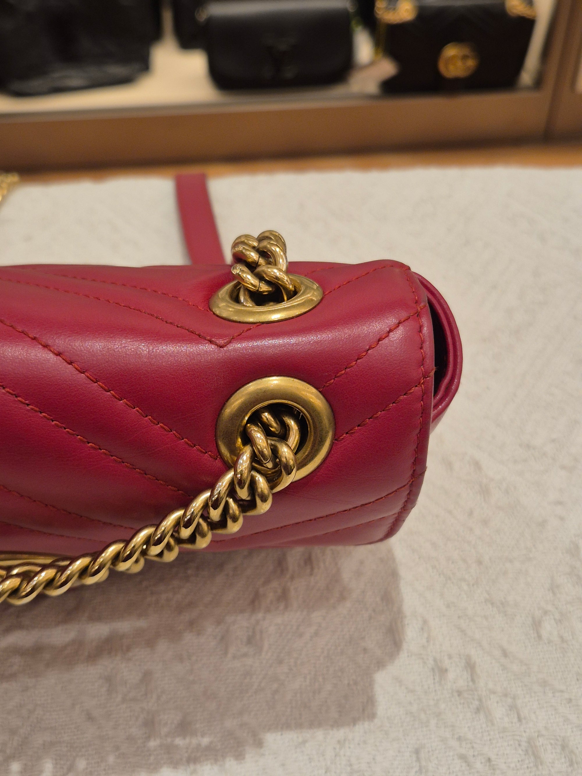 Gucci Marmont Mini Red