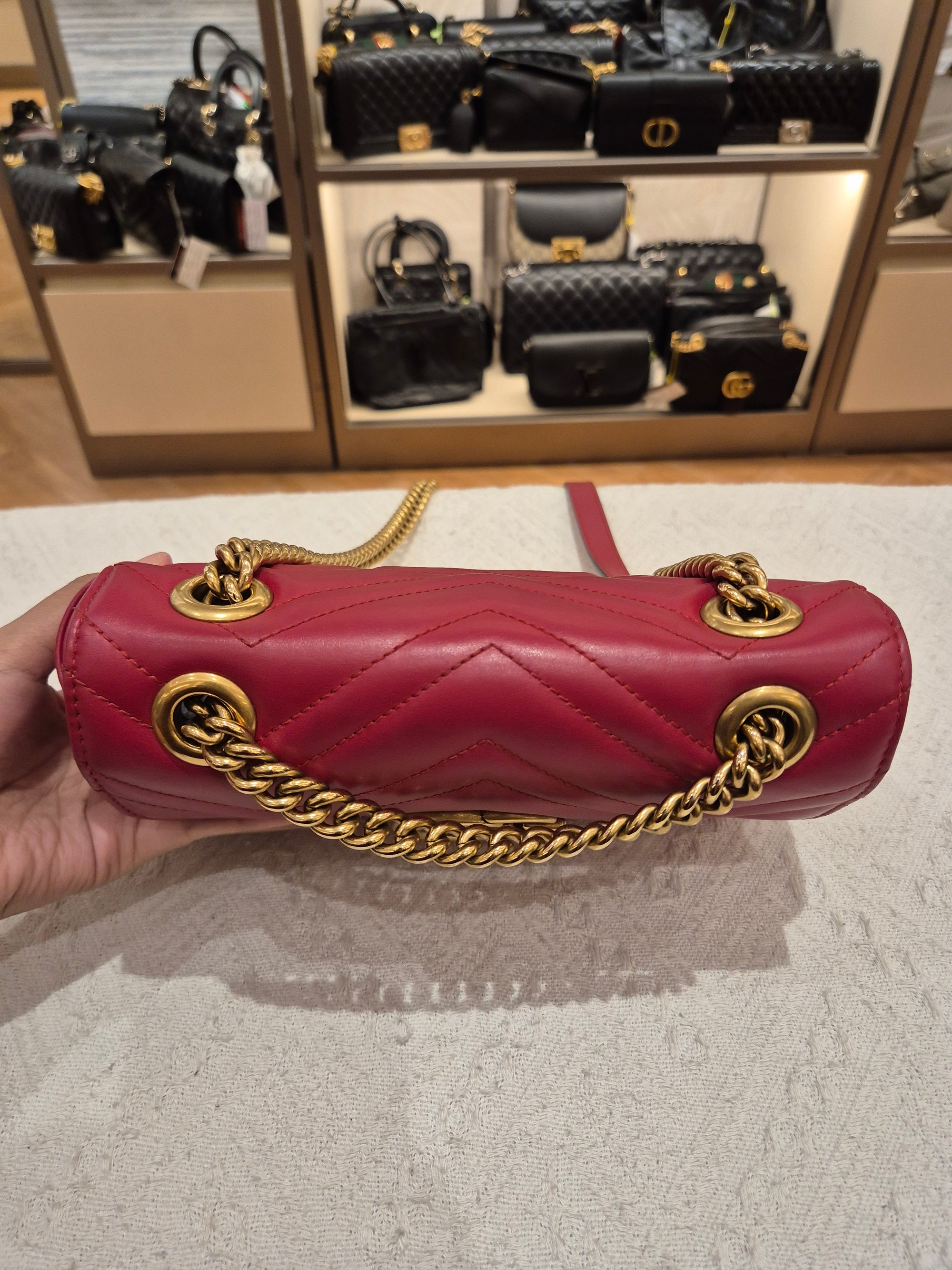 Gucci Marmont Mini Red