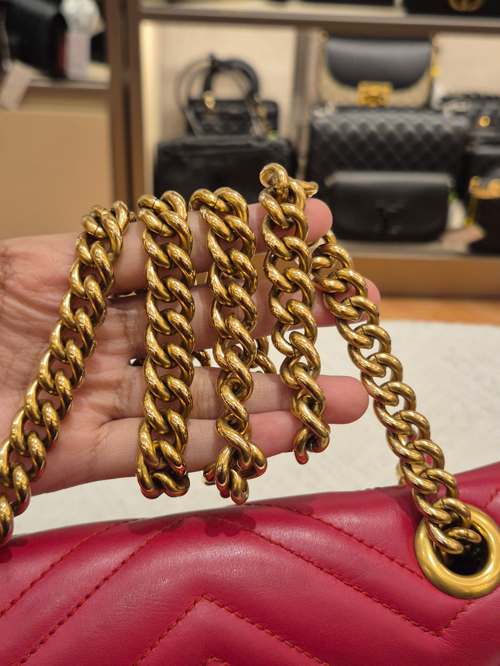 Gucci Marmont Mini Red