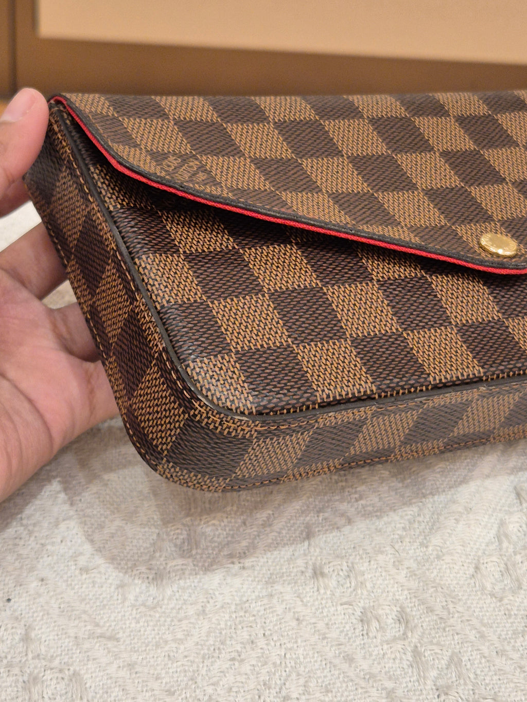 Louis Vuitton Felicie Pochette Damier