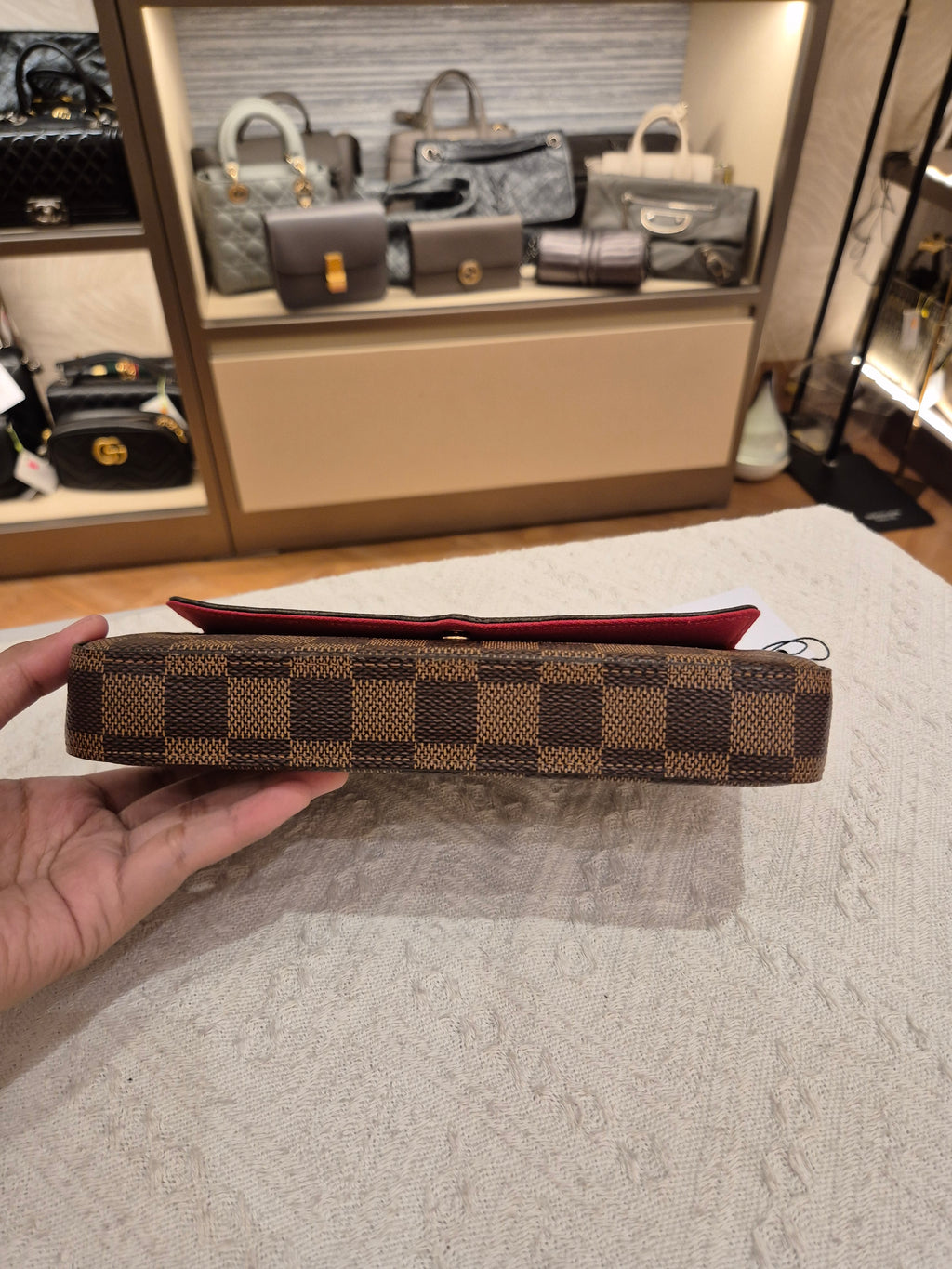 Louis Vuitton Felicie Pochette Damier